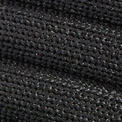 Knit Banded Slide (WW), BLACK, swatch