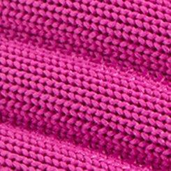 Plus Size Knit Banded Slide (WW), FUCHSIA, swatch