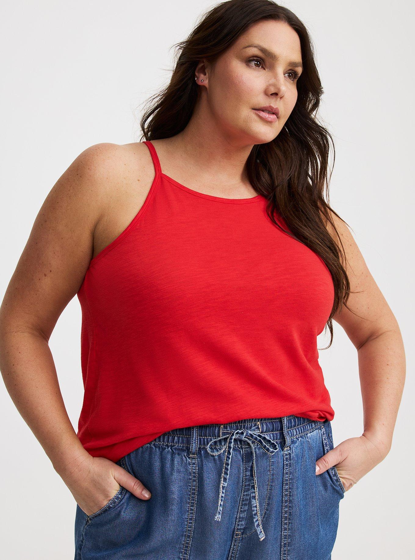 Scoop Crochet Racerback Tank