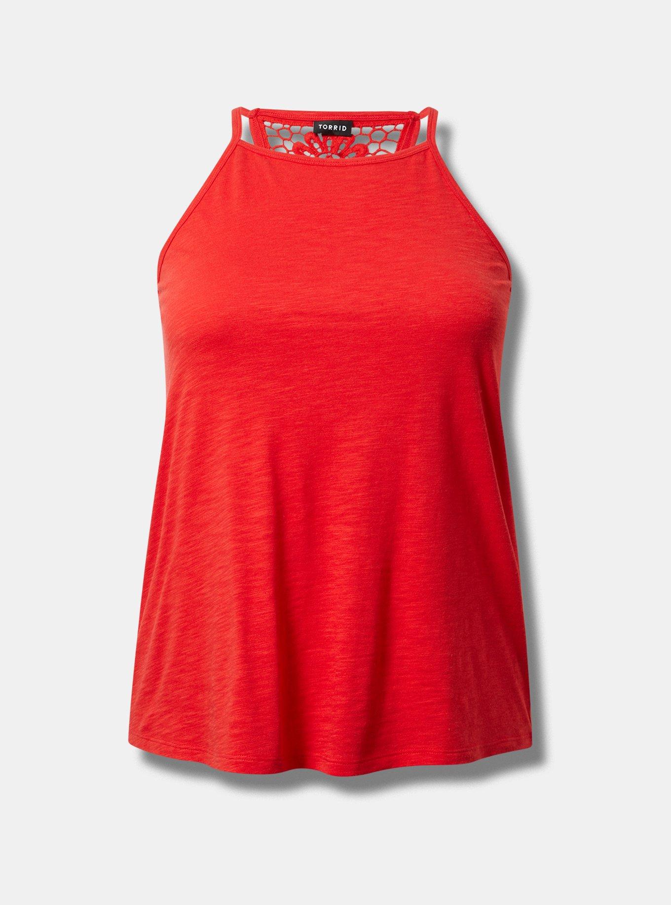 Scoop Crochet Racerback Tank