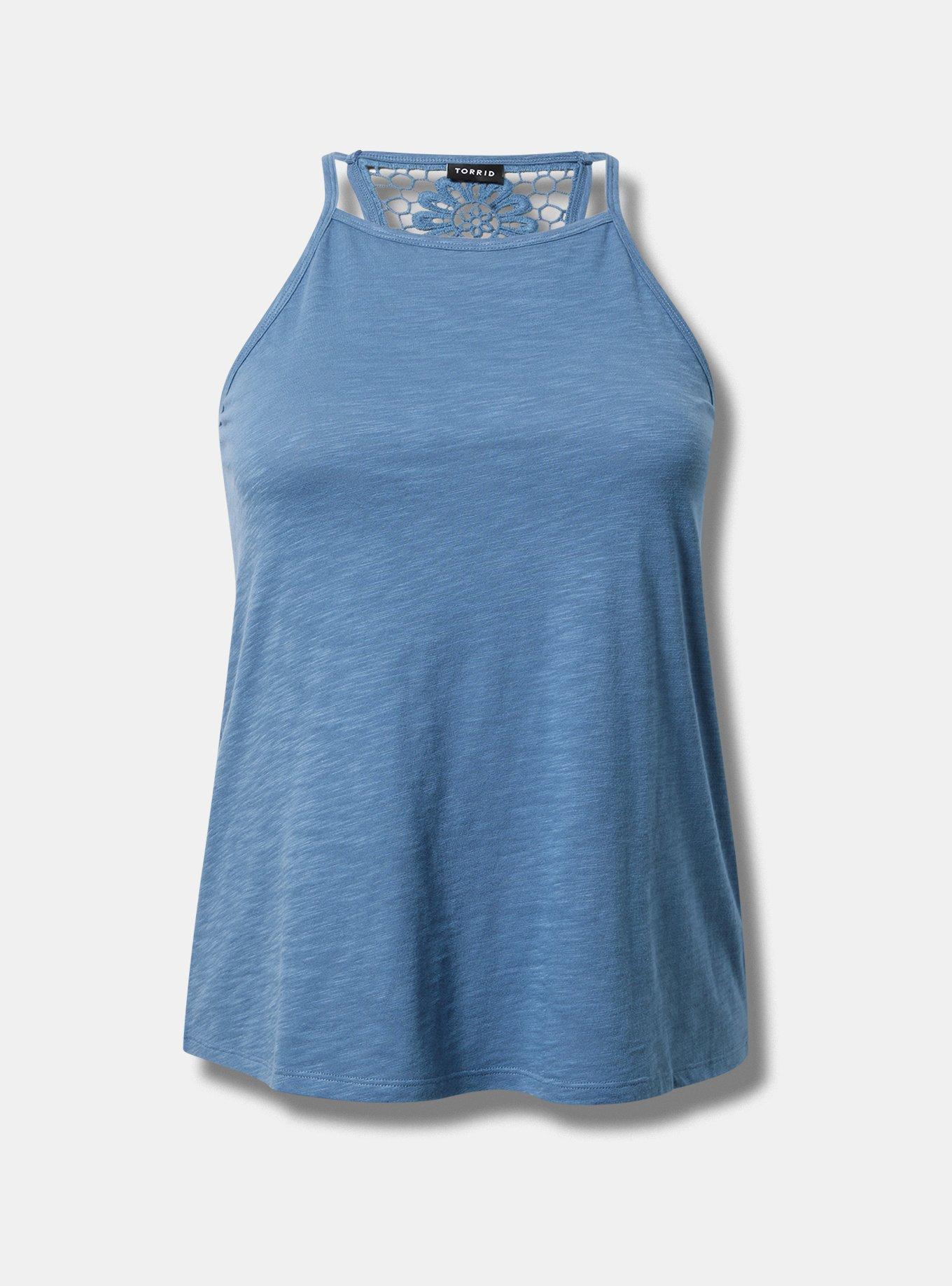 Scoop Crochet Racerback Tank