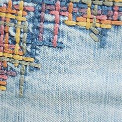 5'' Perfect Mid-Rise Embroidered Short, WIPEOUT, swatch