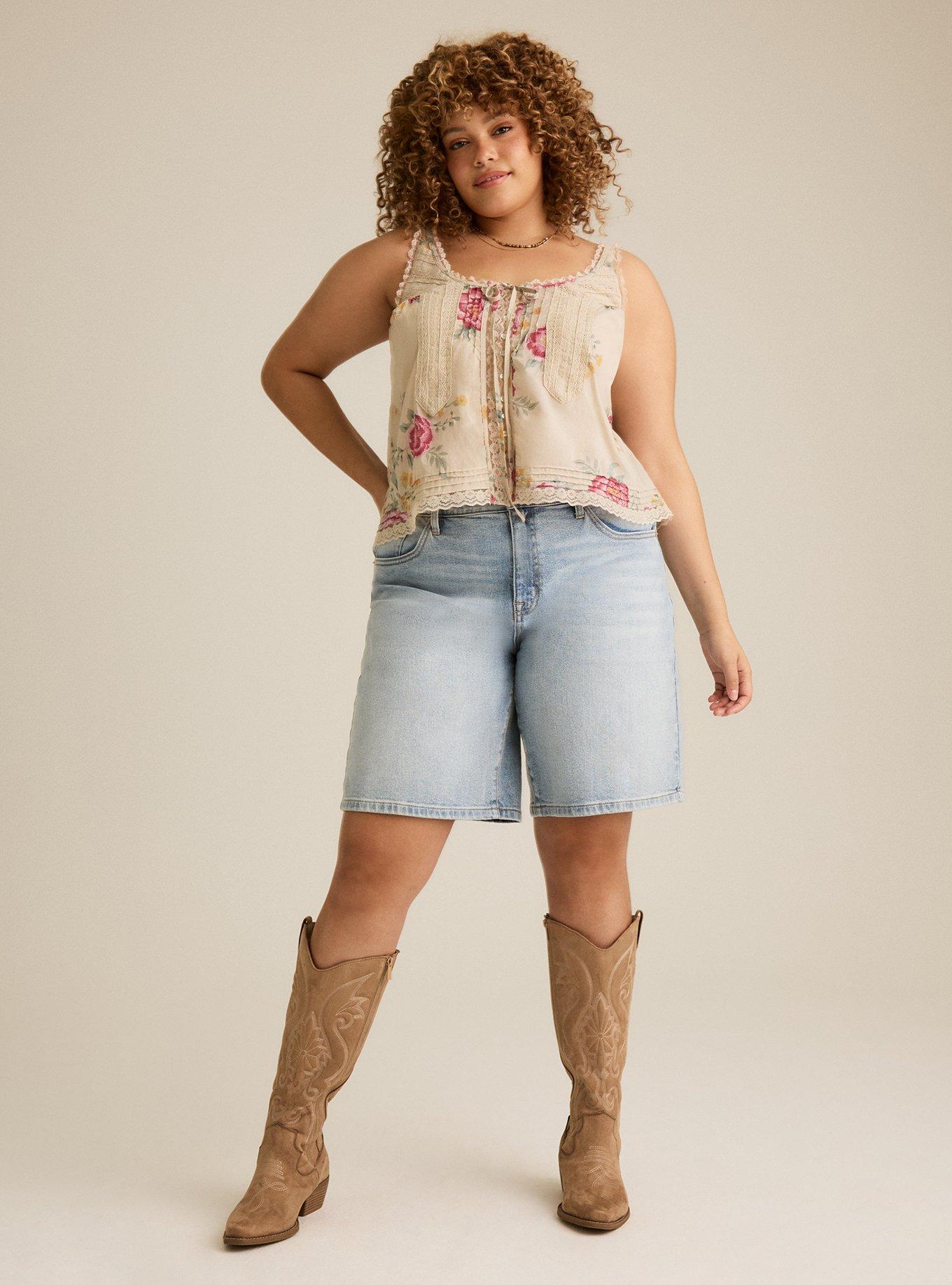 Festi Baggy Mid-Rise Jort