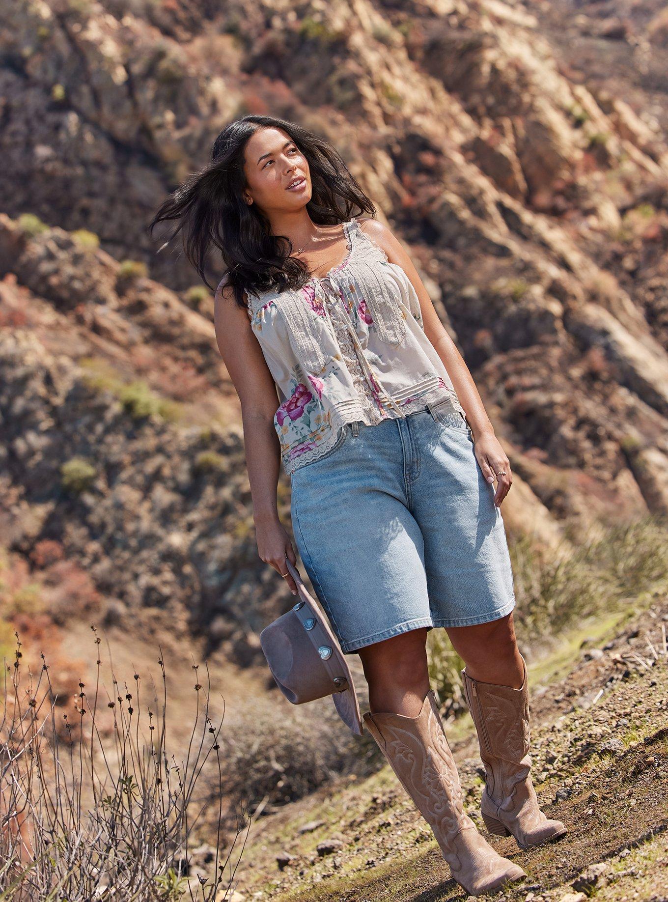 Festi Baggy Mid-Rise Jort