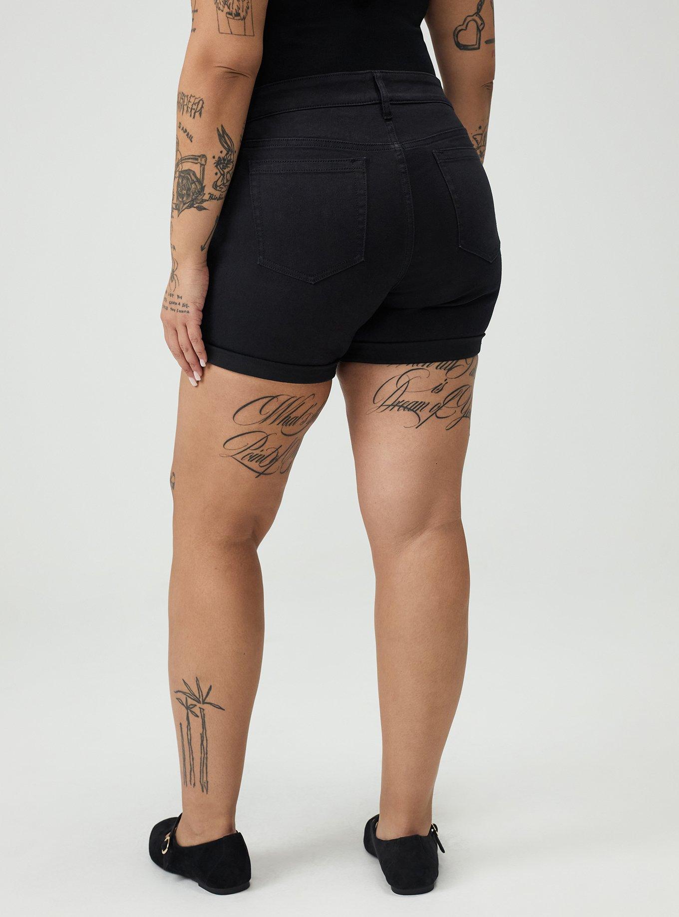 5'' Perfect Mid-Rise Short, WASHED BLACK, alternate