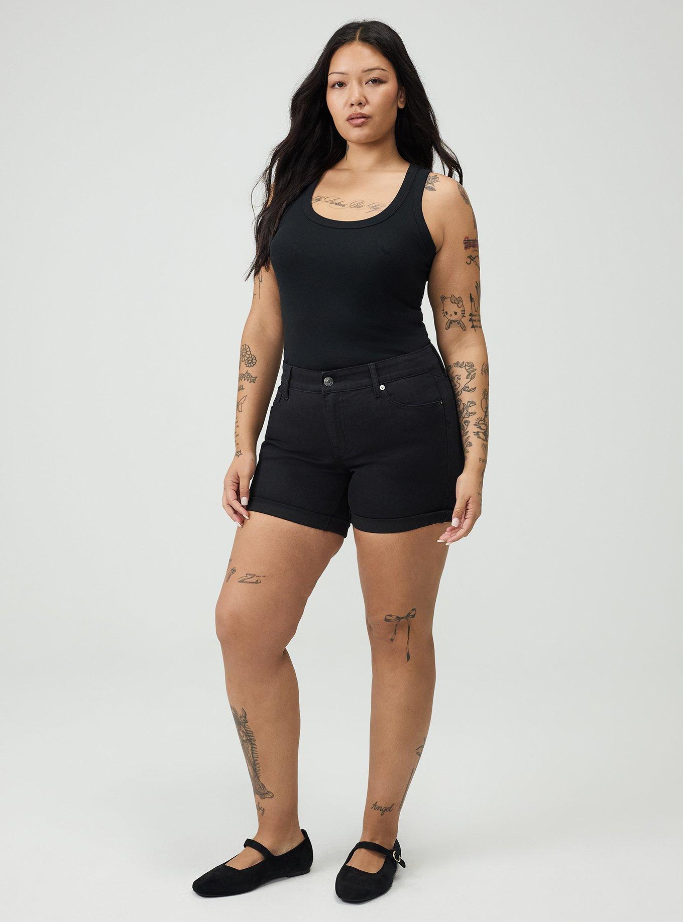 5'' Perfect Mid-Rise Short, WASHED BLACK, alternate