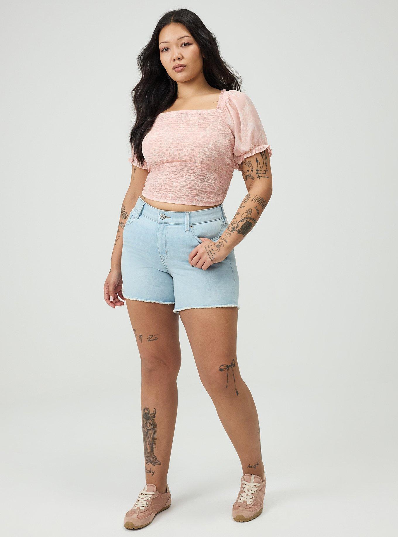 5'' Perfect Mid-Rise Short, BLUE 34, hi-res