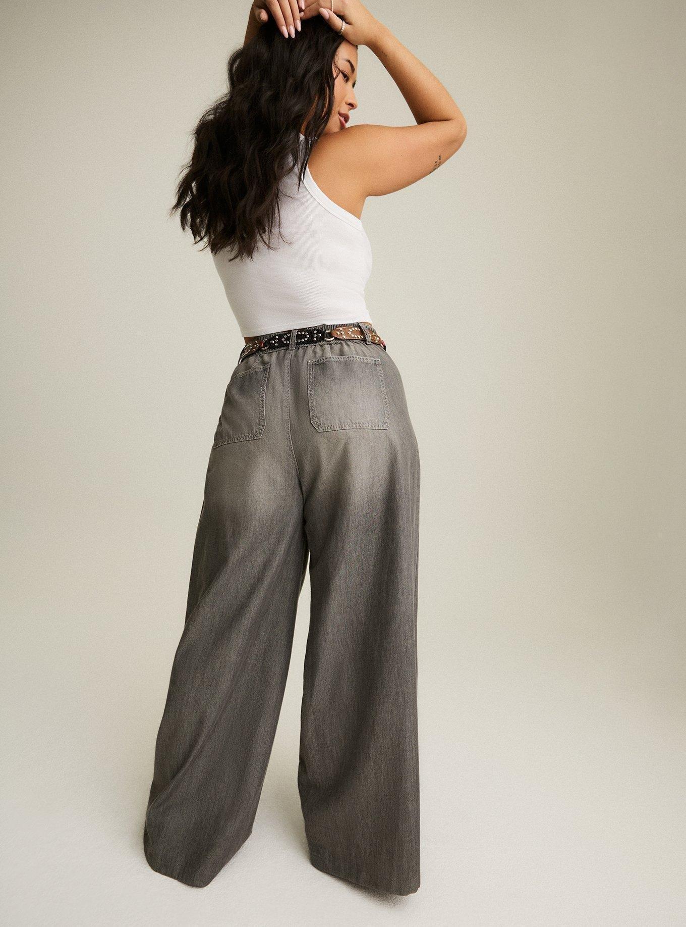 Festi High-Rise Relaxed Denim Trouser