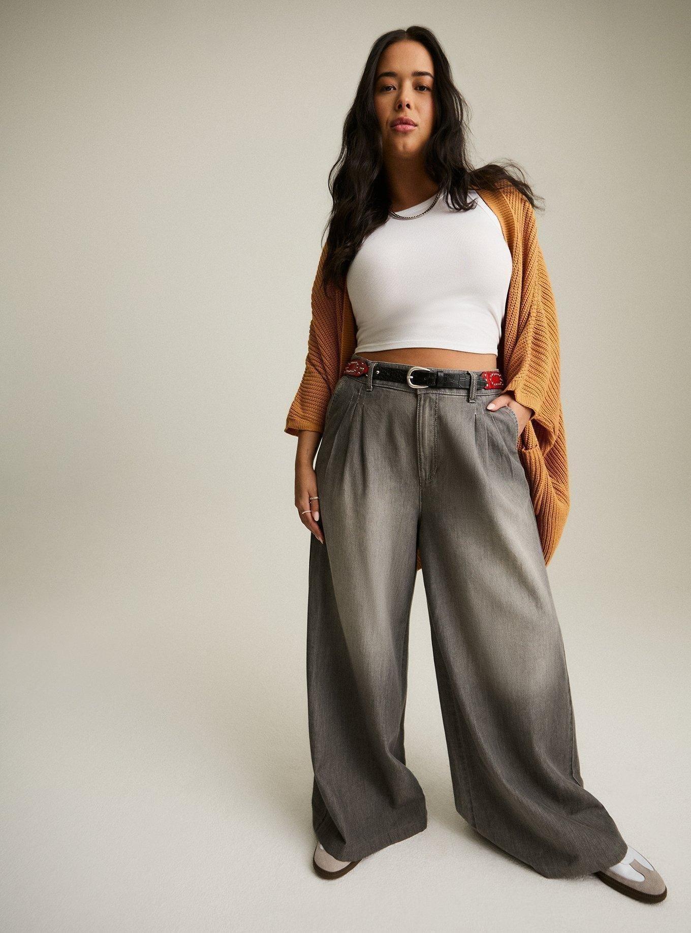 Festi High-Rise Relaxed Denim Trouser