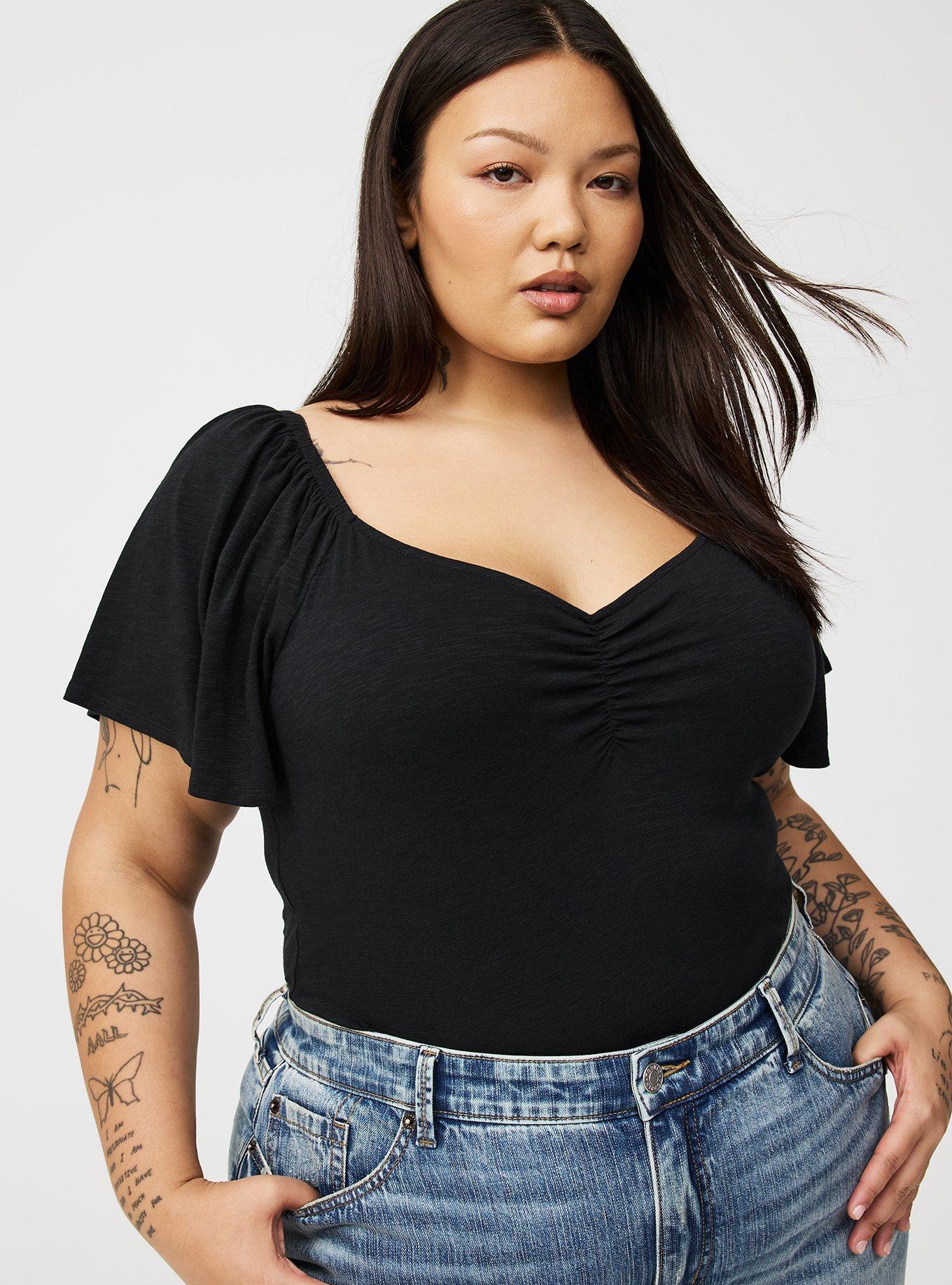 Flutter Sleeve Top