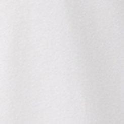 Plus Size Heritage Cotton V-Neck Ruffle Tee, WHISPER WHITE, swatch