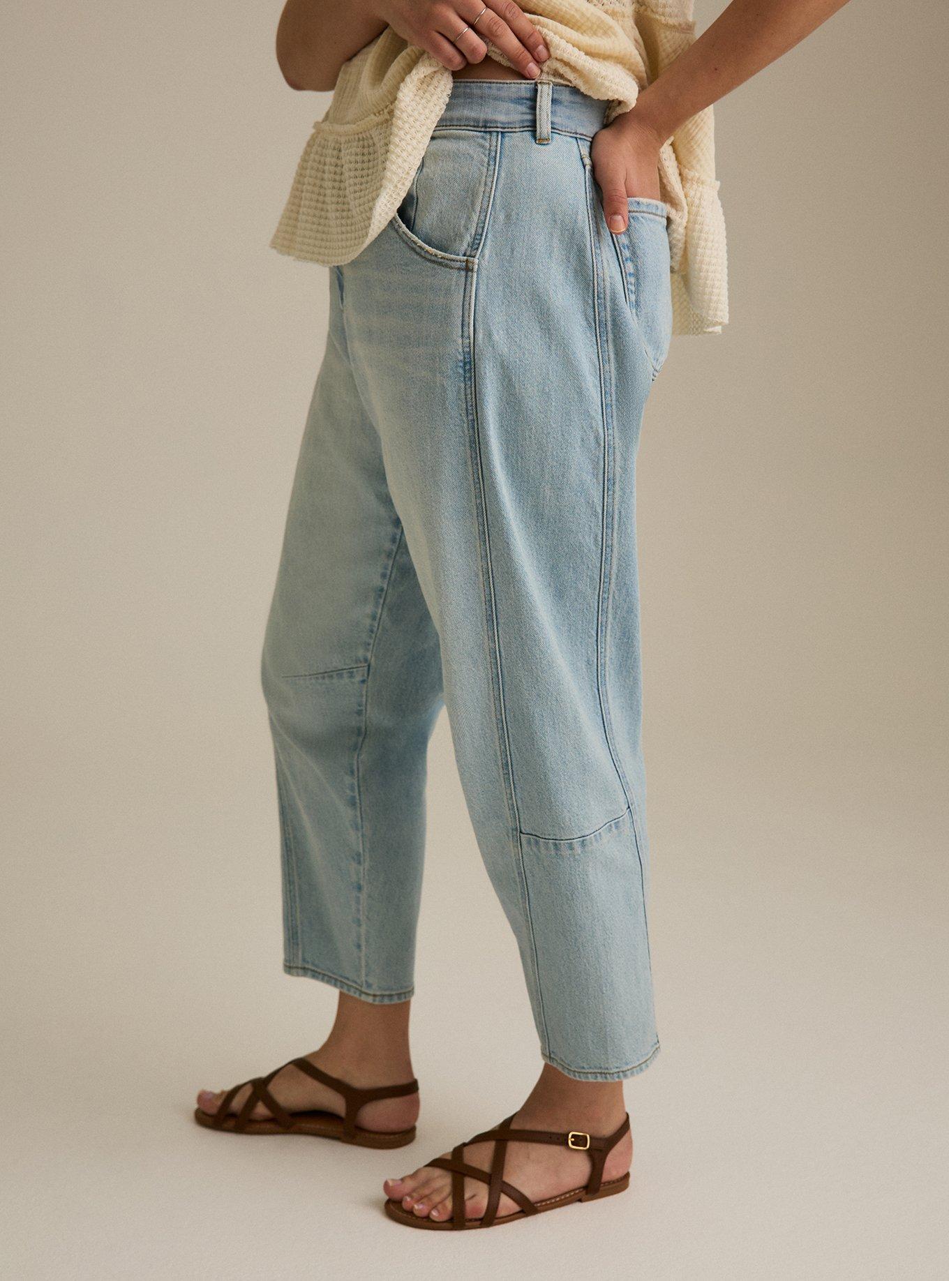 Festi High-Rise Barrel Jean