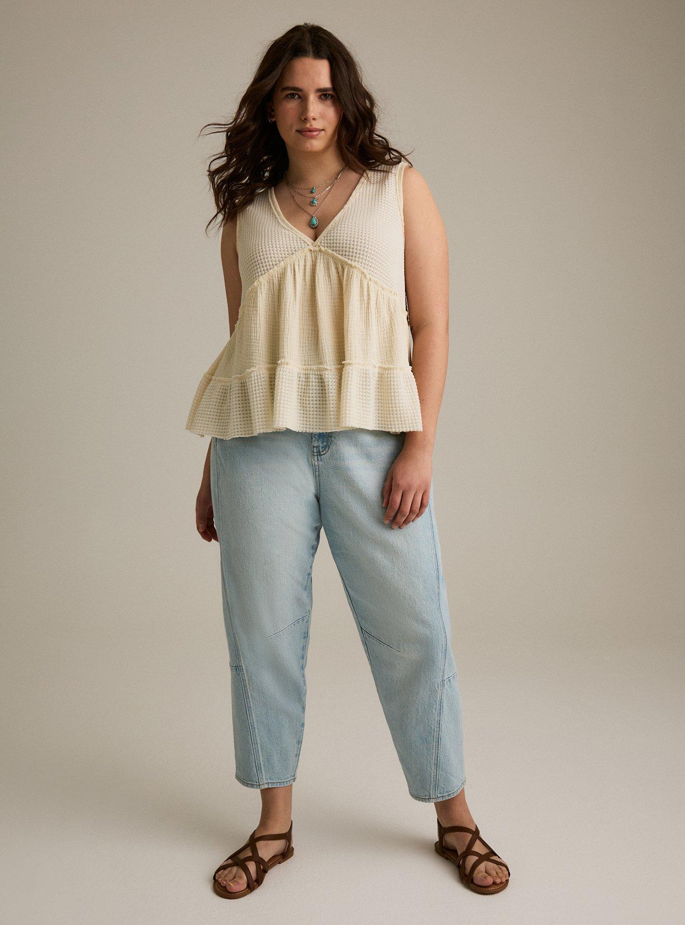 Festi High-Rise Barrel Jean