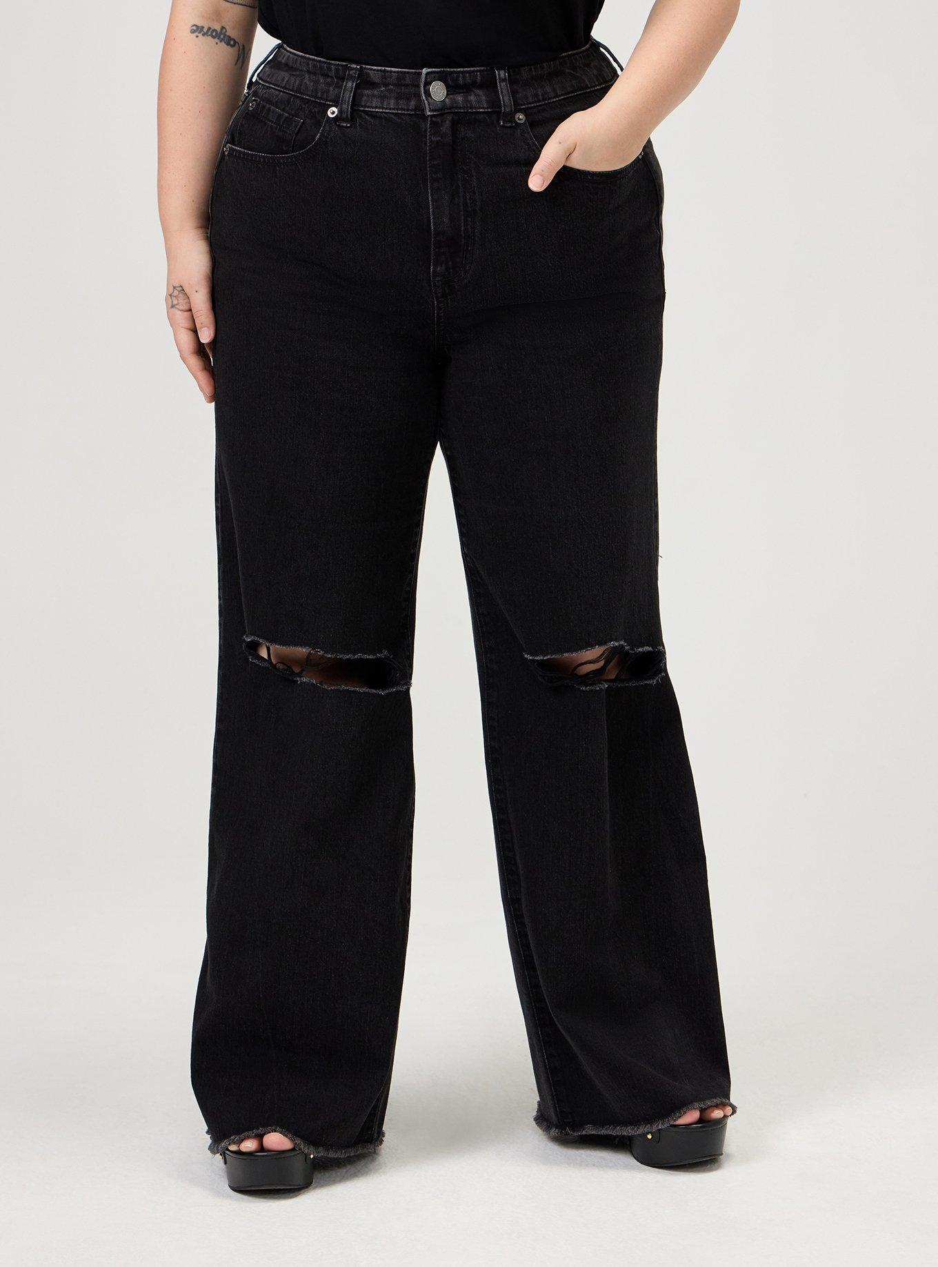 Baggy High-Rise Wide-Leg Jean, WASHED BLACK, alternate