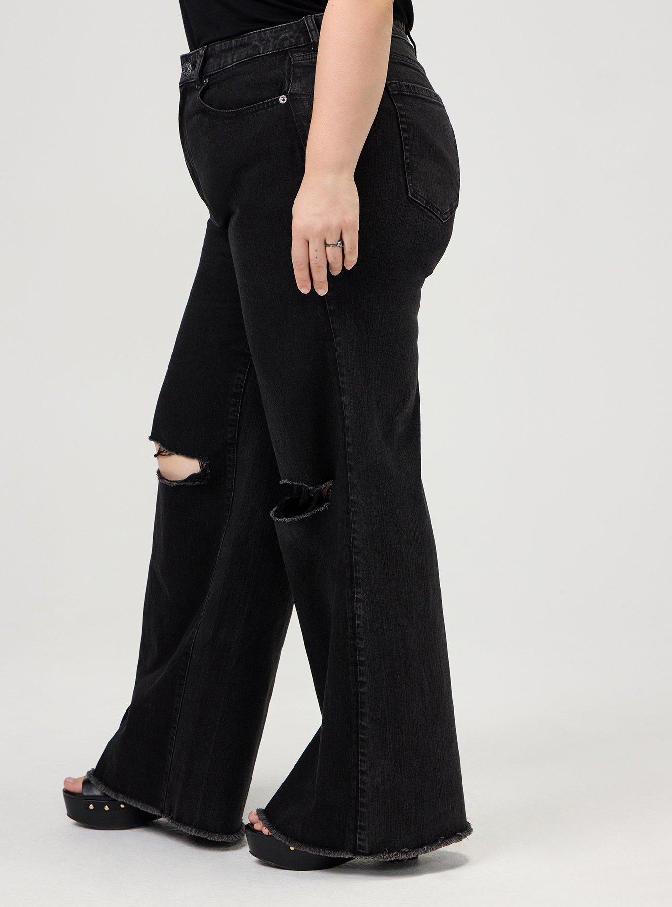 Baggy High-Rise Wide-Leg Jean, WASHED BLACK, alternate
