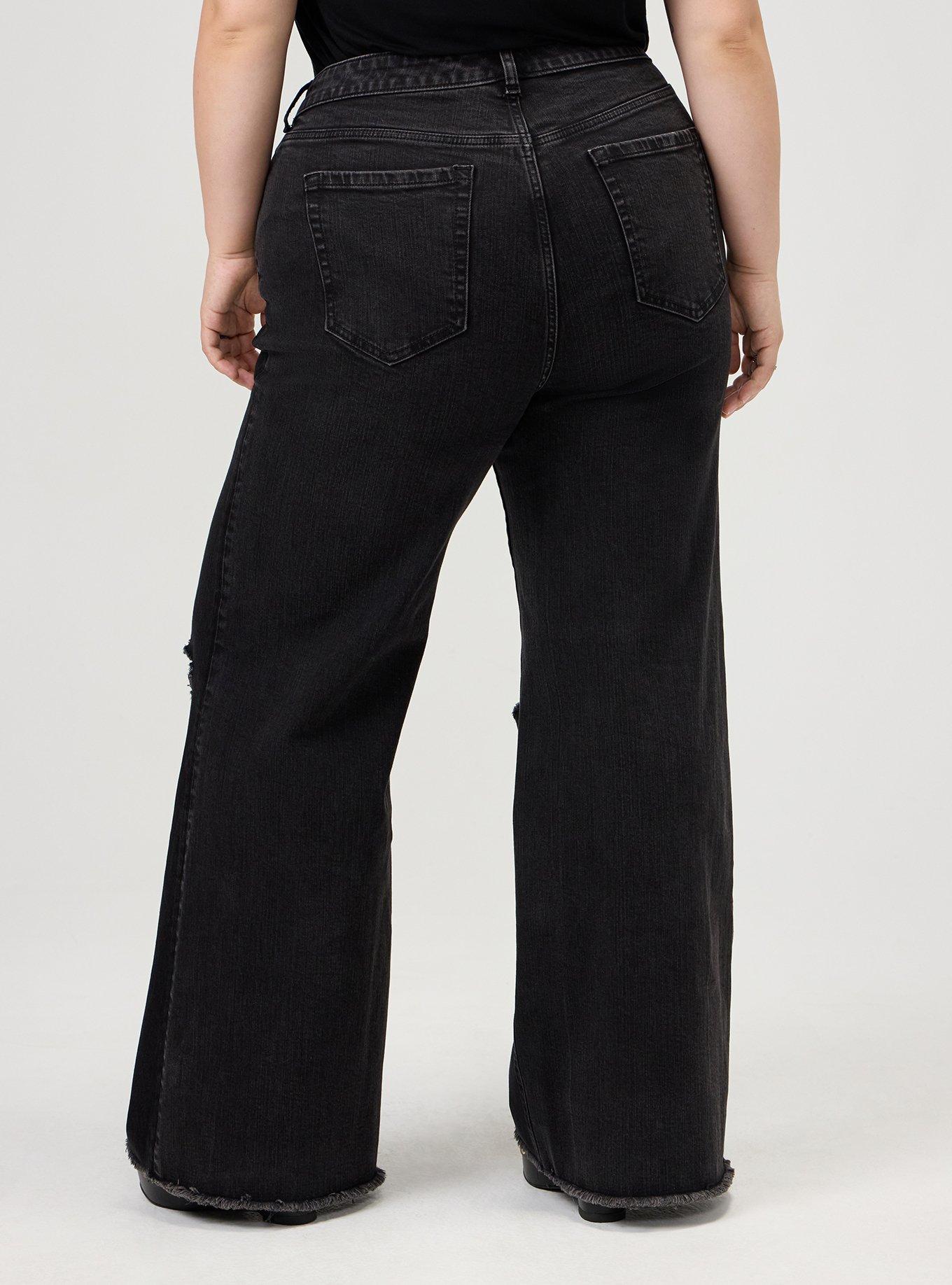 Baggy High-Rise Wide-Leg Jean, WASHED BLACK, alternate