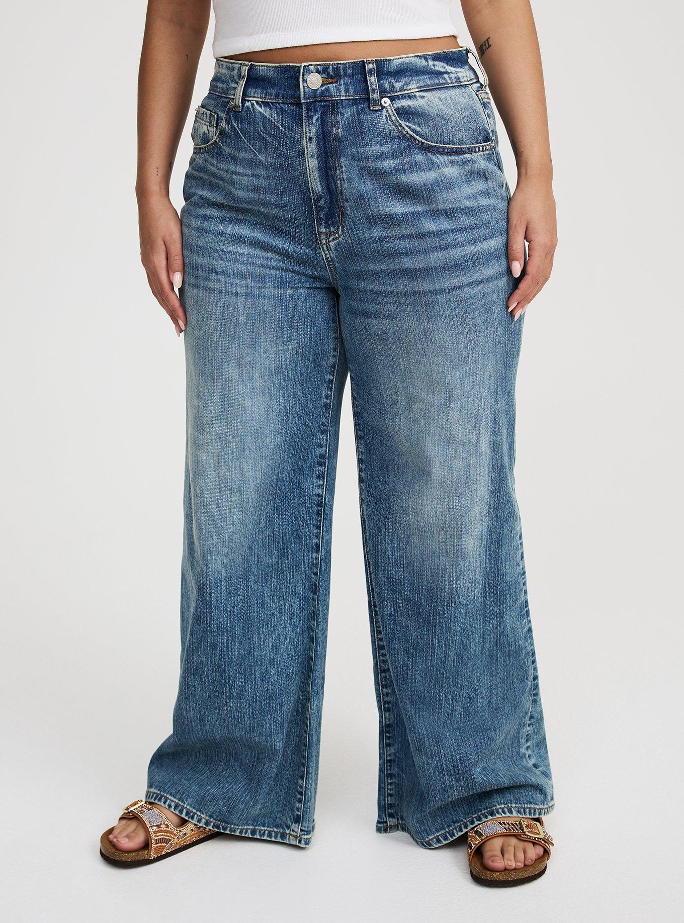 Baggy High-Rise Wide Leg Jean