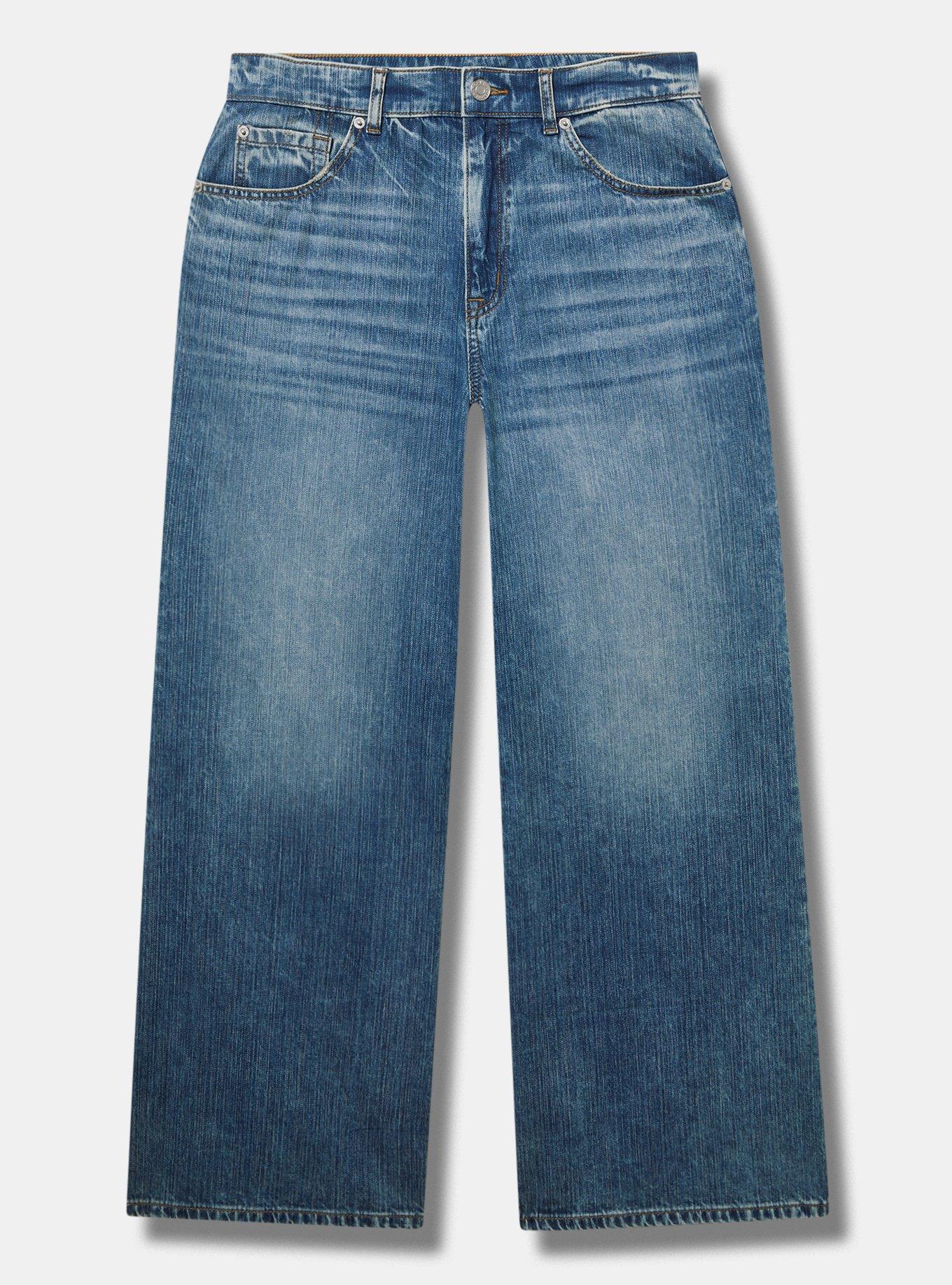 Baggy High-Rise Wide Leg Jean