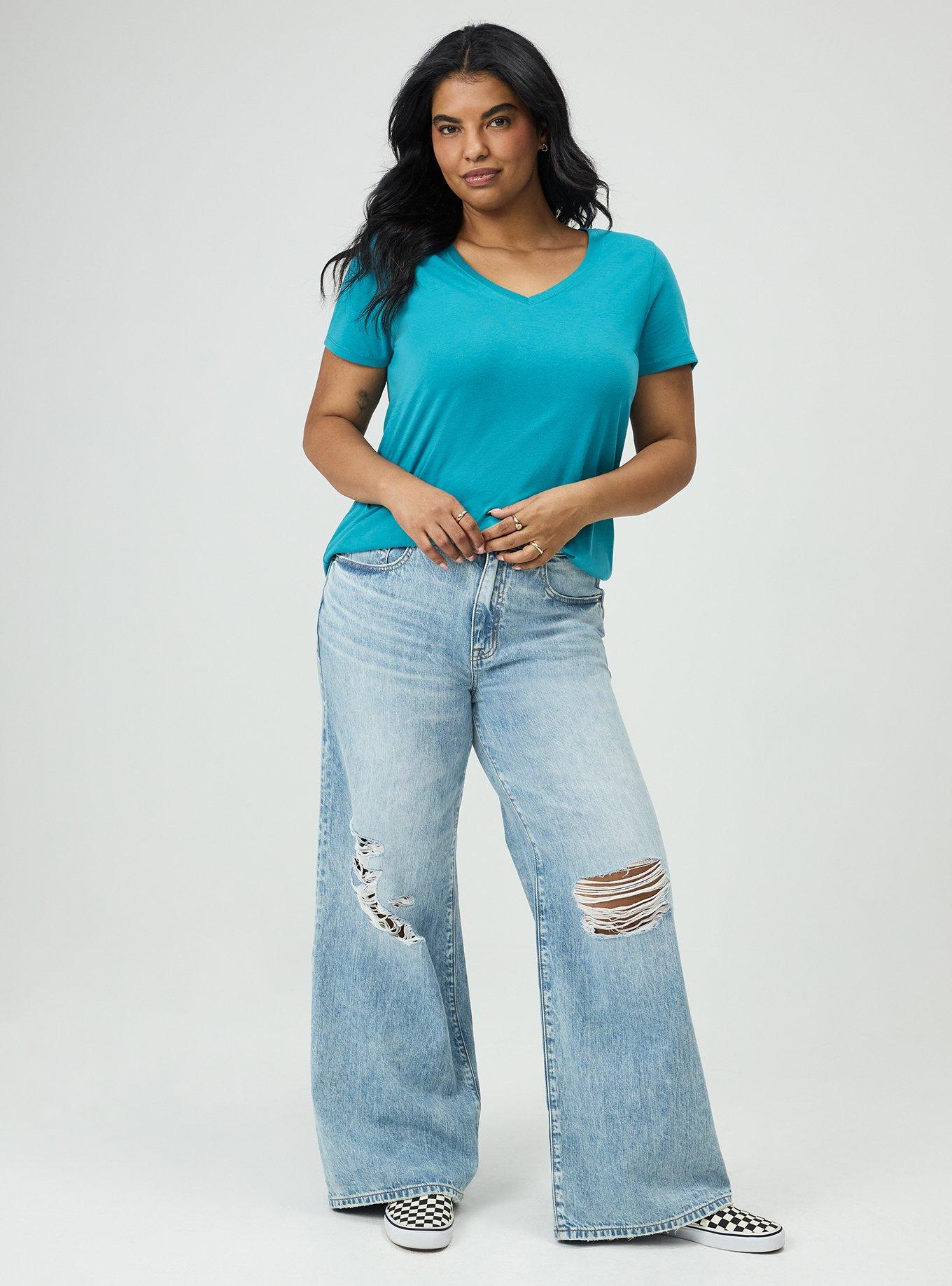 High-Rise Baggy Wide-Leg Jean, SAM HILL, hi-res