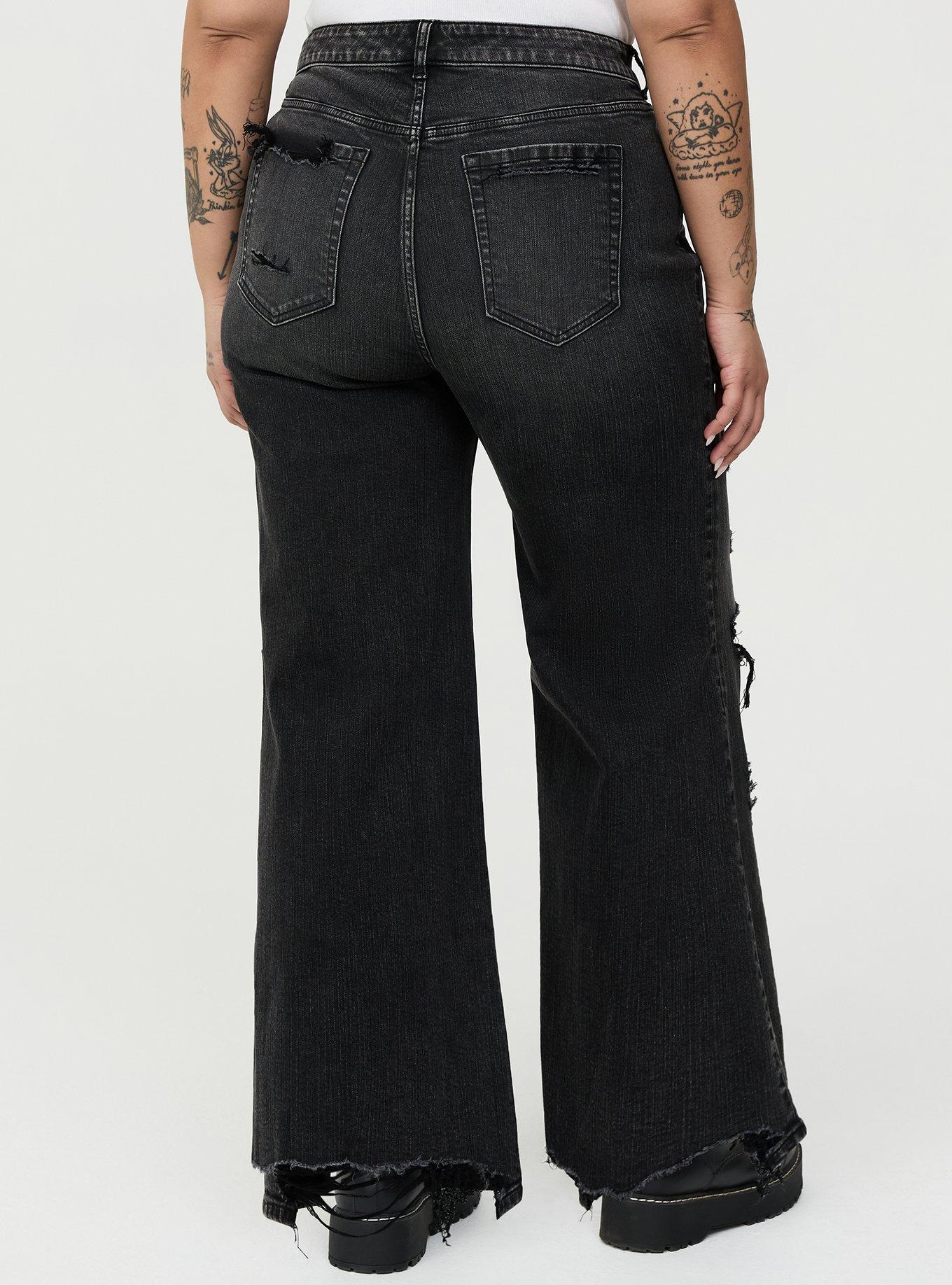 High-Rise Baggy Wide-Leg Jean, TRUE GRIT, alternate