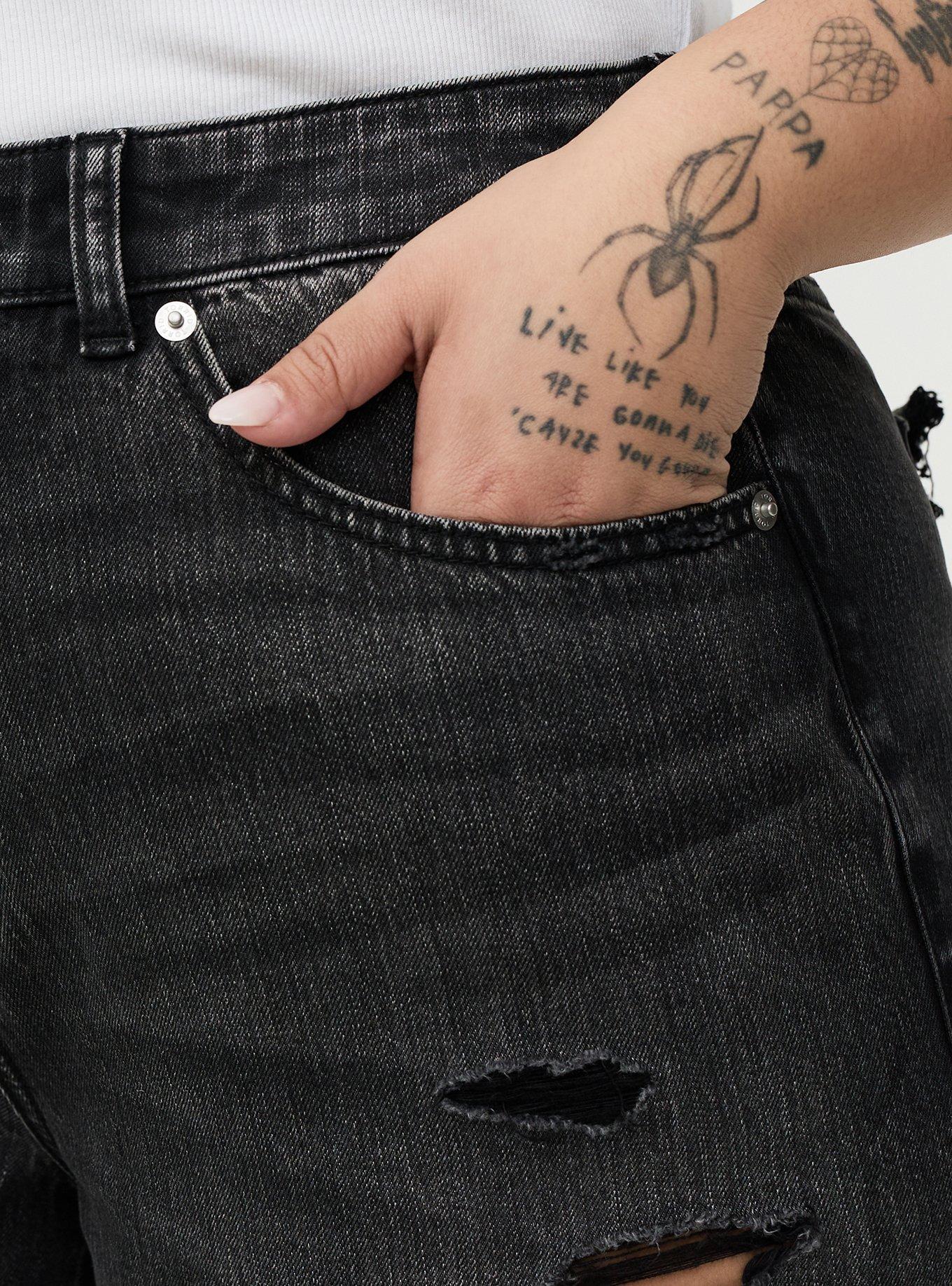 High-Rise Baggy Wide-Leg Jean, TRUE GRIT, alternate