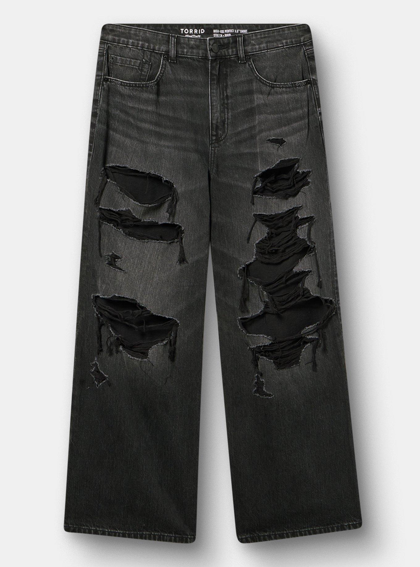 High-Rise Baggy Wide-Leg Jean, TRUE GRIT, hi-res