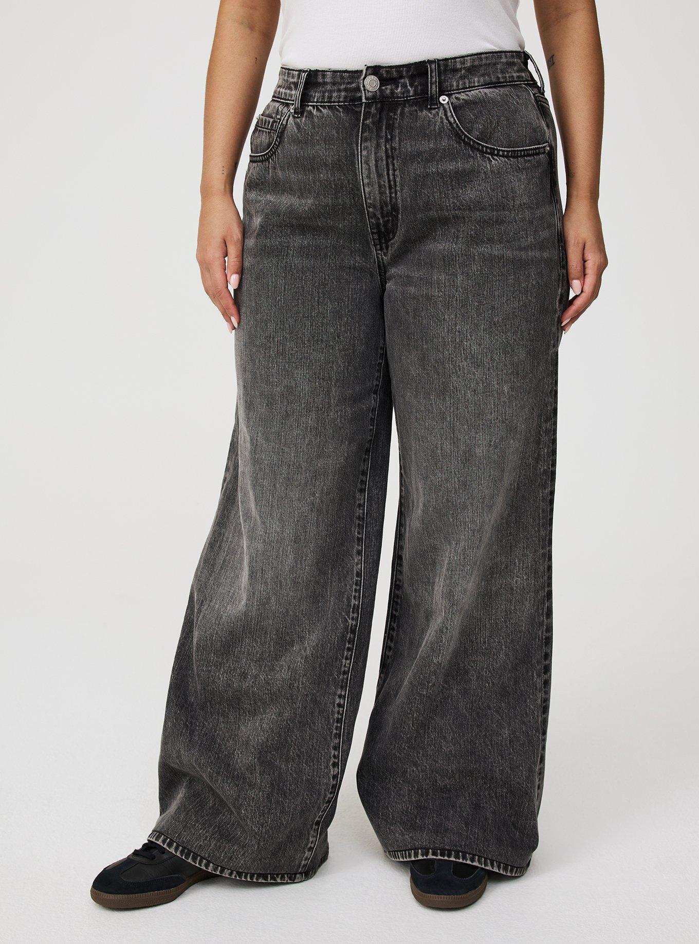 Baggy High-Rise Wide Leg Jean