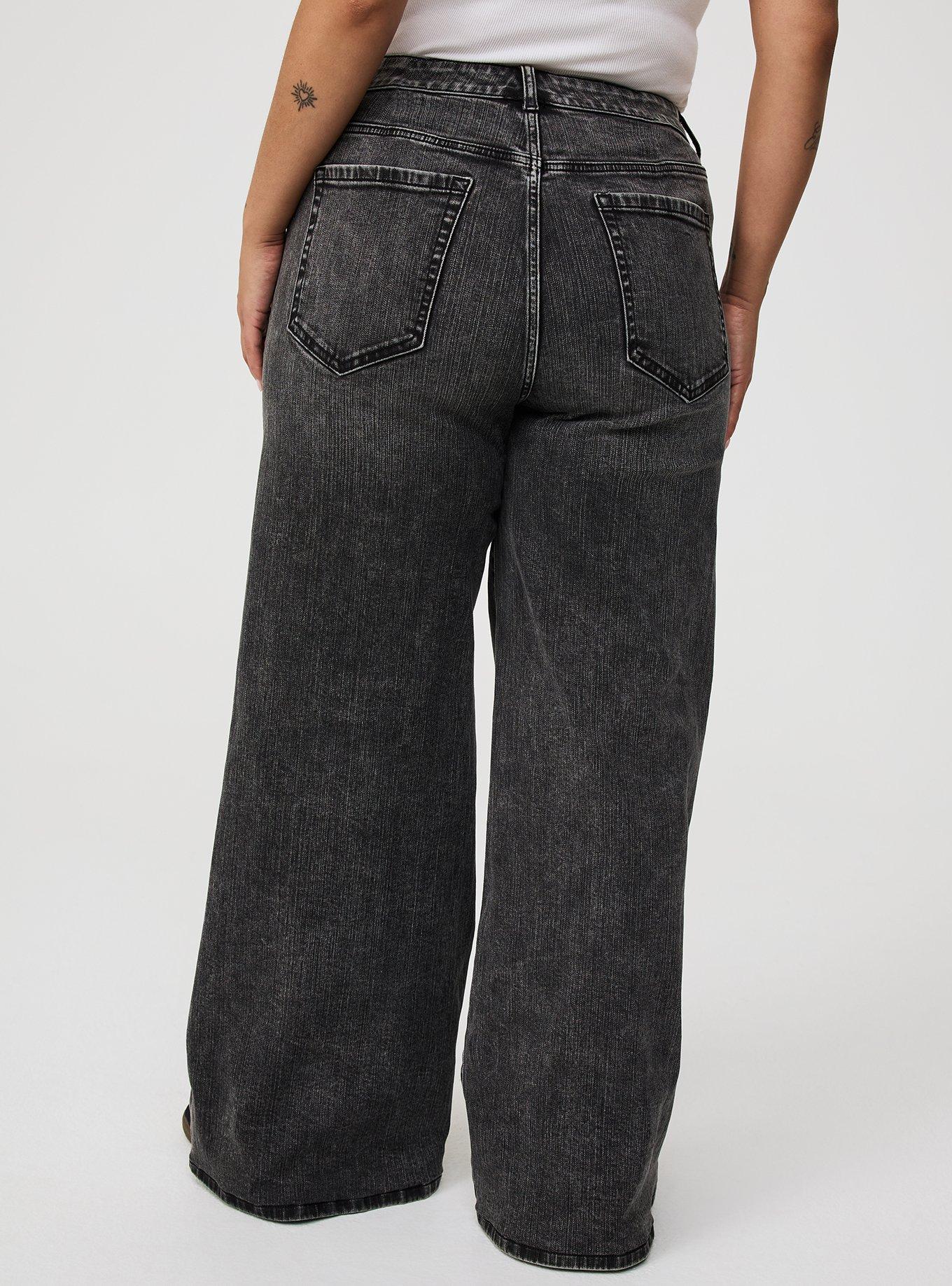 Baggy High-Rise Wide Leg Jean