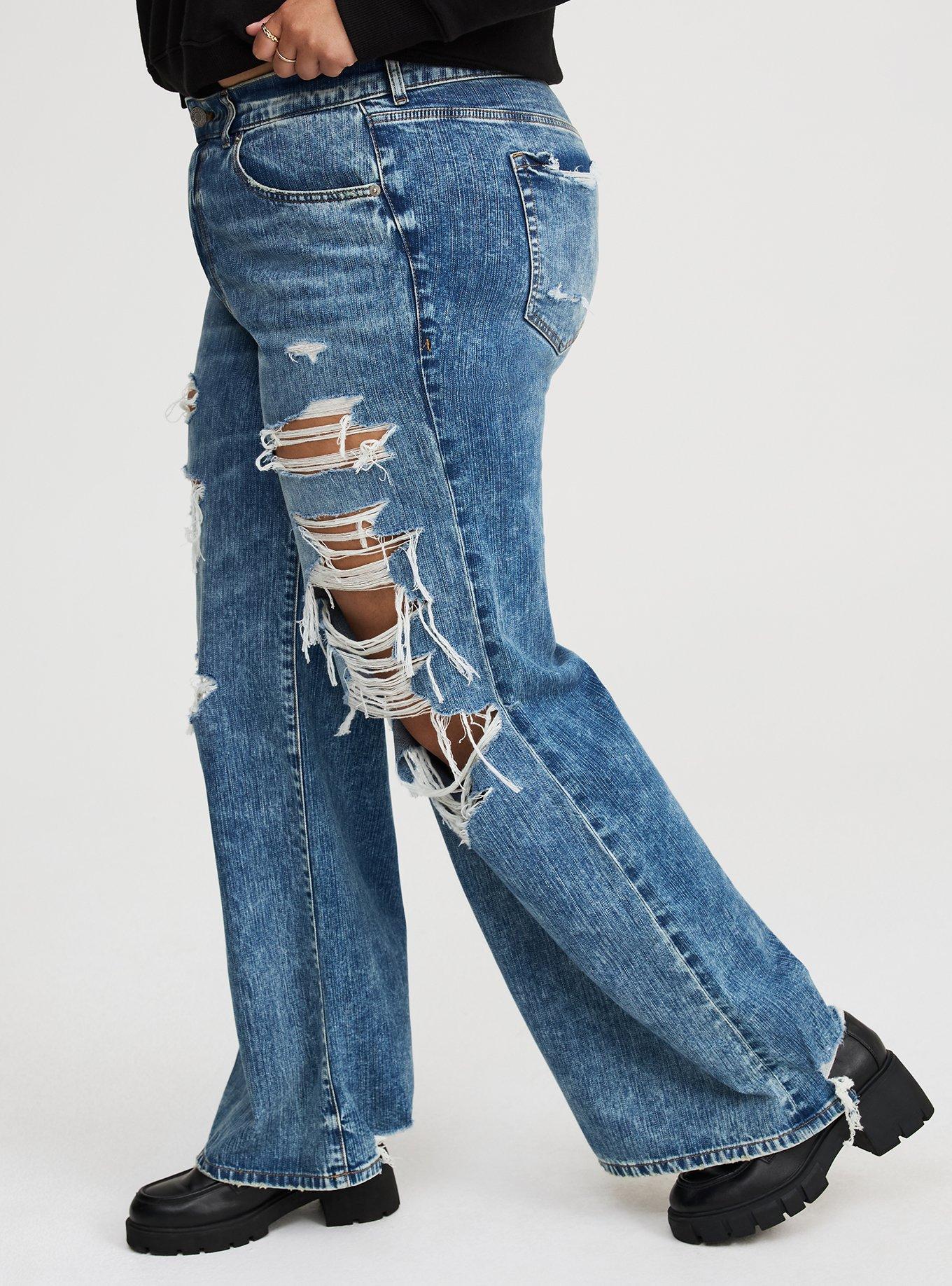 Baggy High-Rise Wide Leg Jean