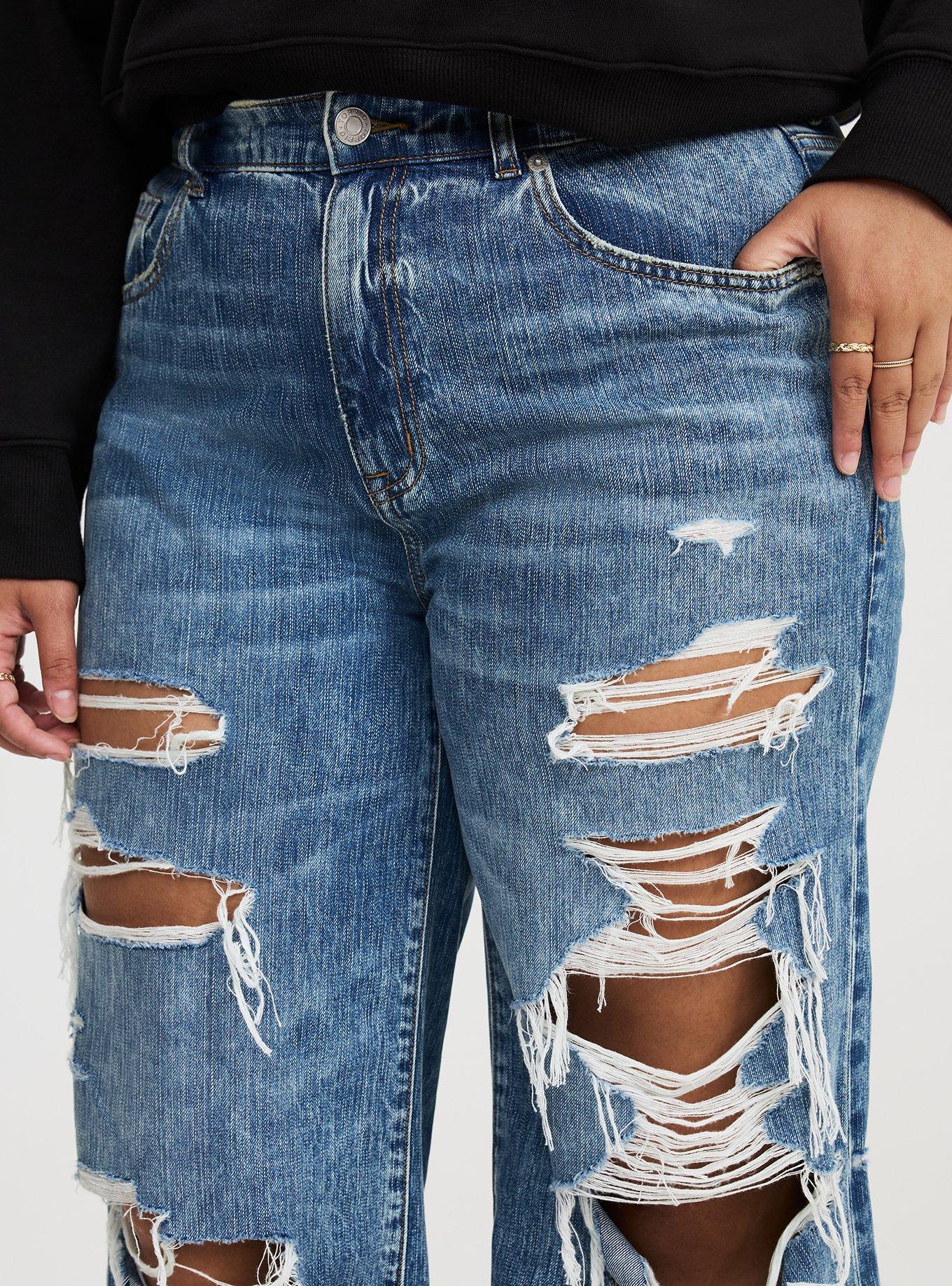 Baggy High-Rise Wide Leg Jean