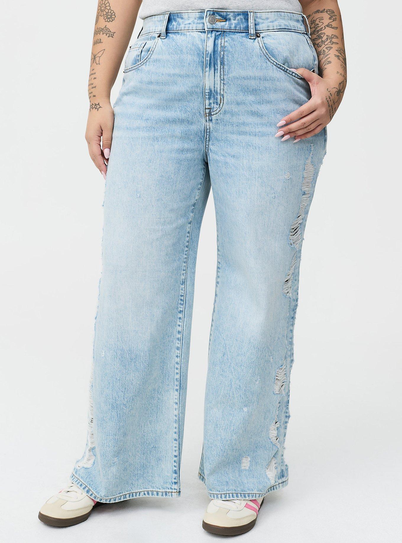 High-Rise Baggy Wide Leg Jean