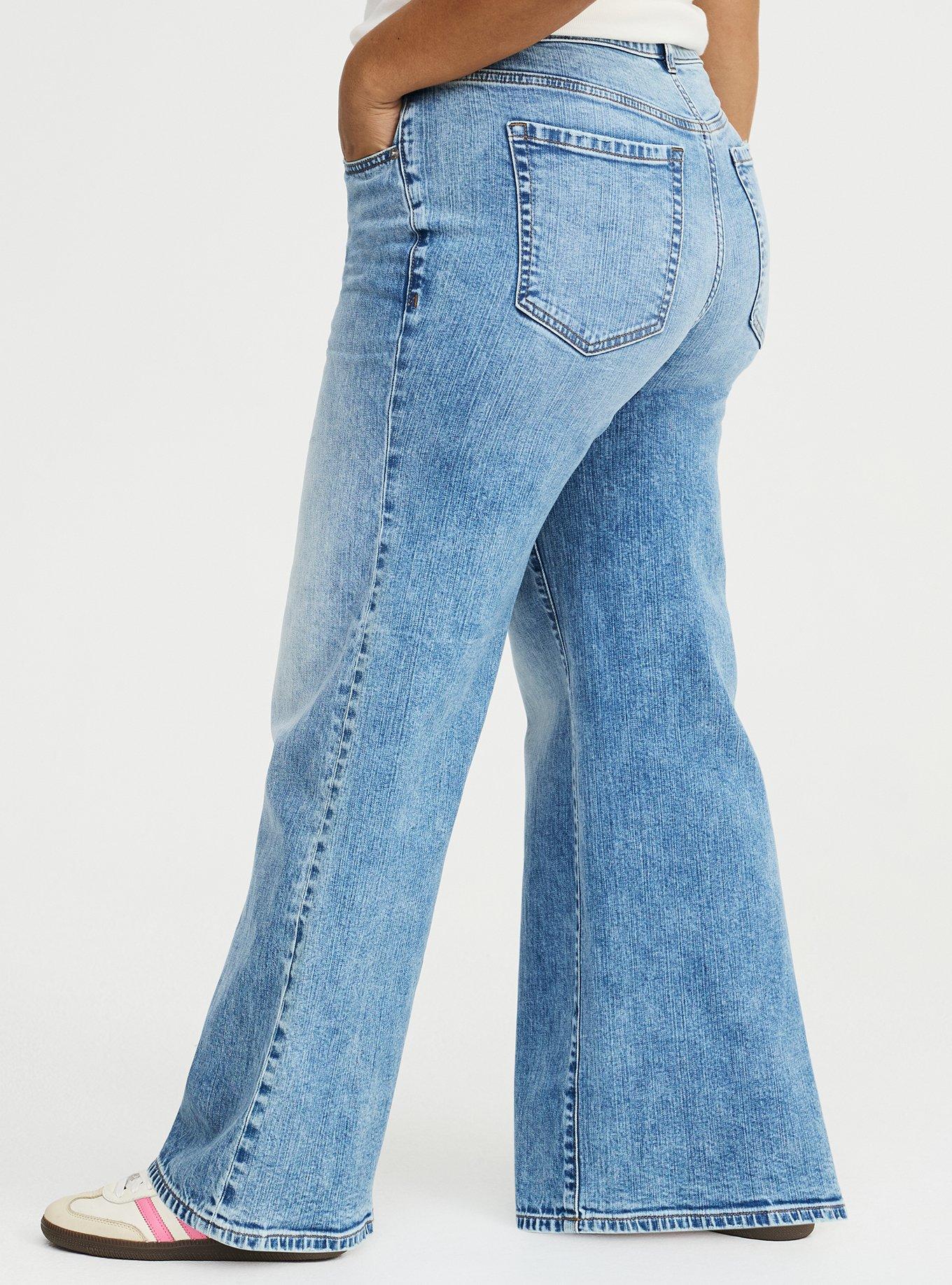 High-Rise Baggy Wide-Leg Jean, SANDBAR, alternate