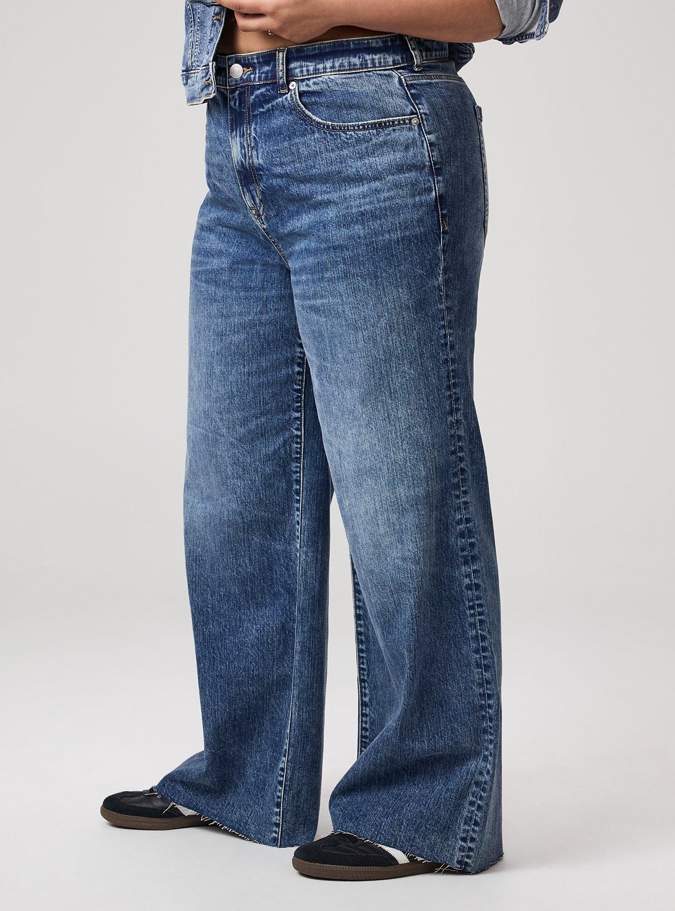 High-Rise Baggy Wide-Leg Jean, SNAKEBITE, alternate