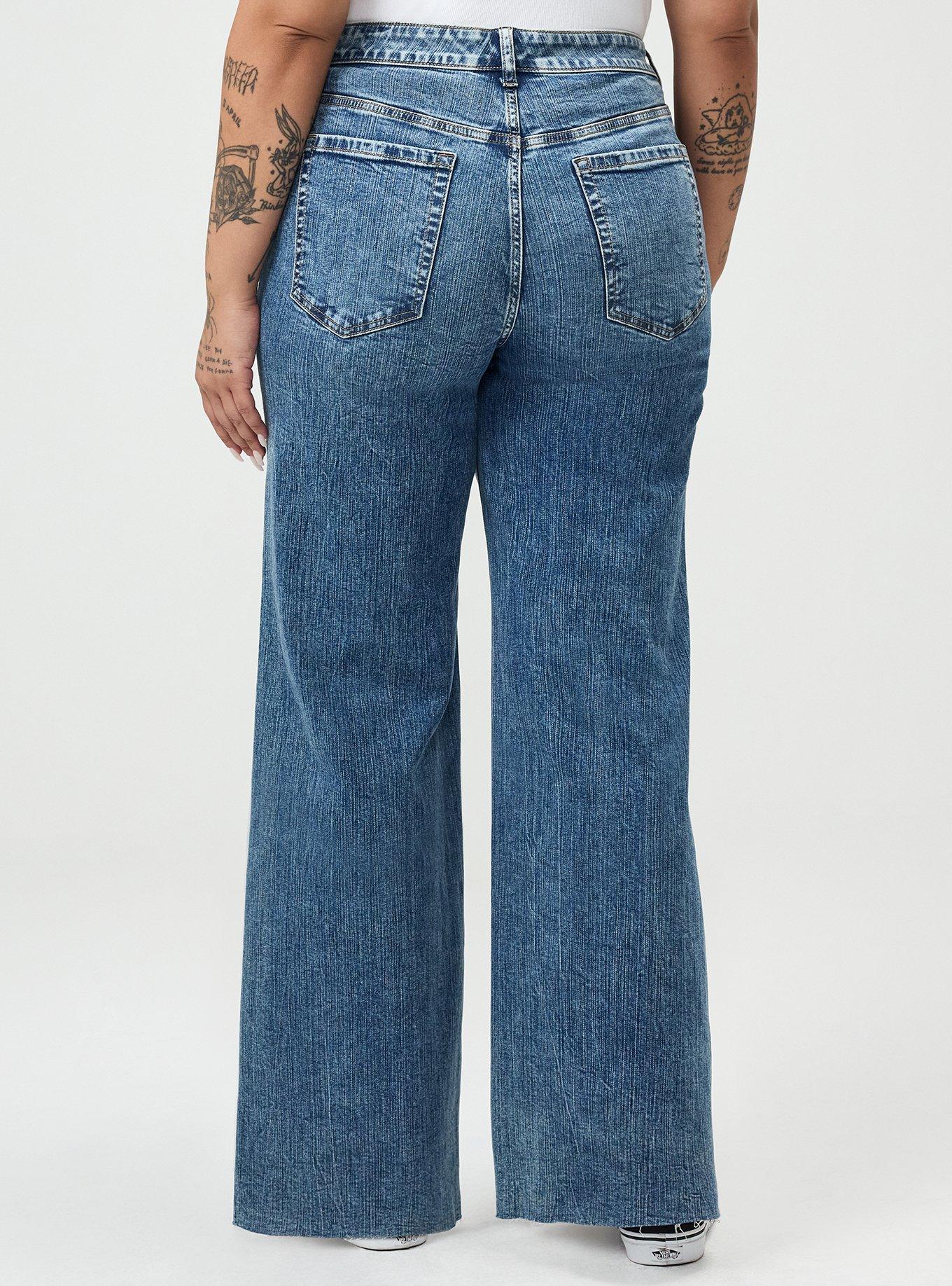 High-Rise Baggy Wide-Leg Jean, PALAMINO, alternate