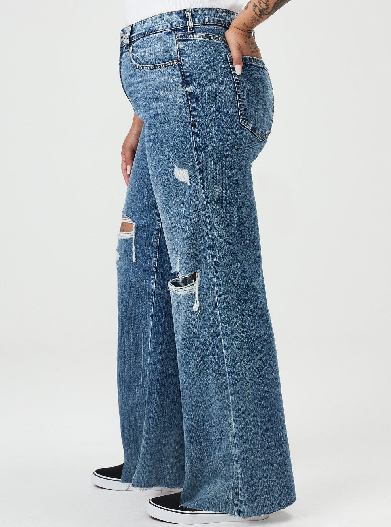 High-Rise Baggy Wide-Leg Jean, PALAMINO, alternate