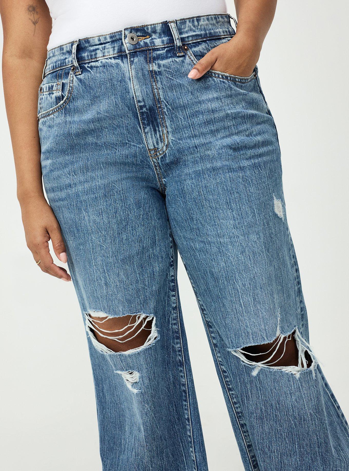 High-Rise Baggy Wide-Leg Jean, PALAMINO, alternate