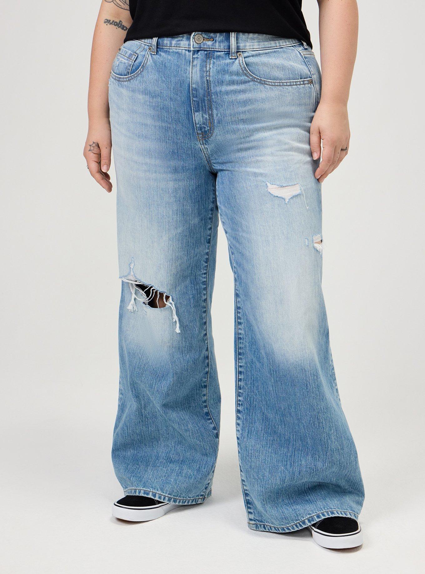 Baggy High-Rise Wide-Leg Jean, NIGHT RIDER, alternate