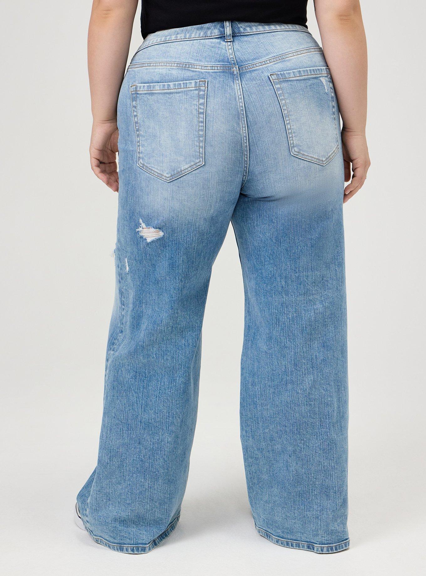 Baggy High-Rise Wide-Leg Jean, NIGHT RIDER, alternate