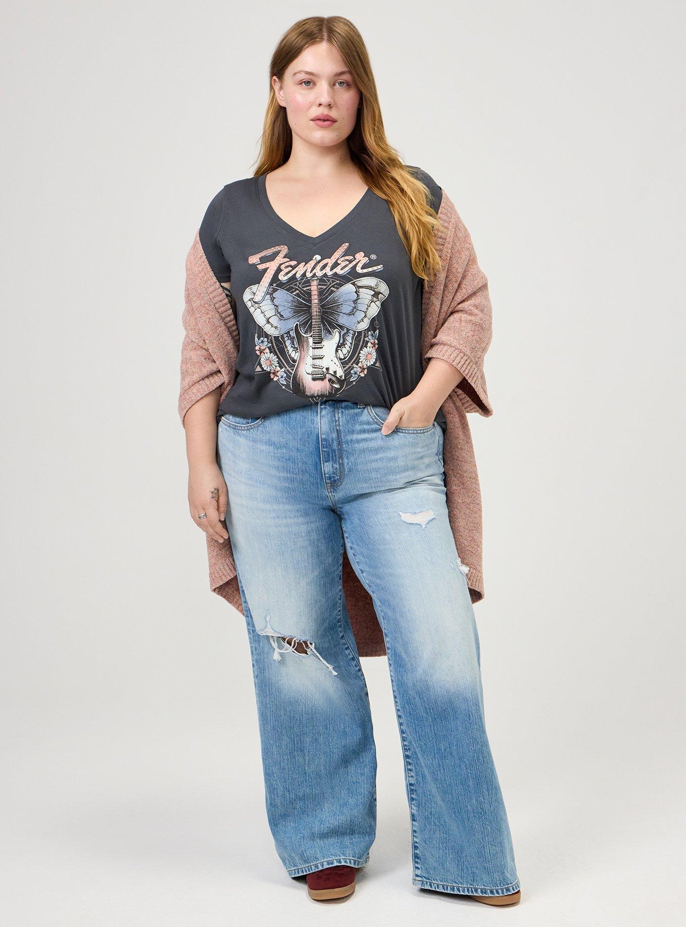 Baggy High-Rise Wide-Leg Jean, NIGHT RIDER, alternate