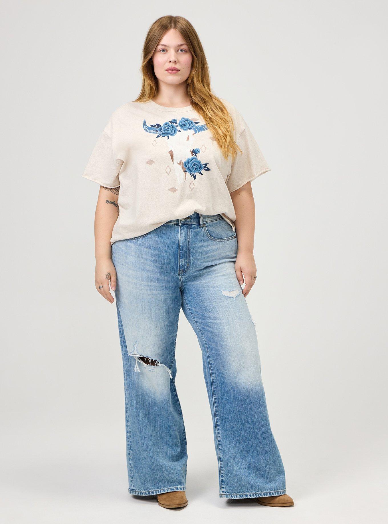 Baggy High-Rise Wide-Leg Jean, NIGHT RIDER, hi-res