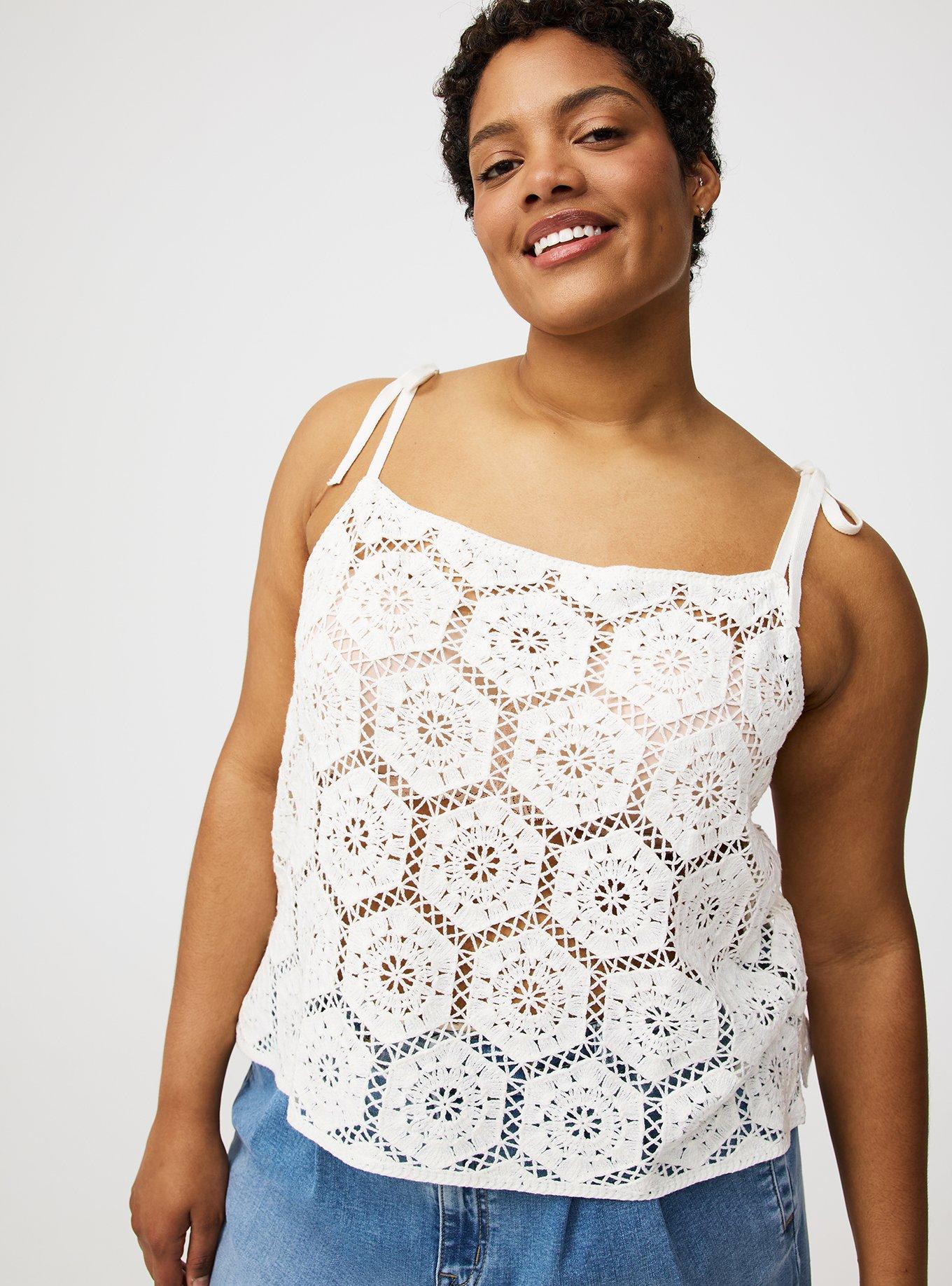 Crochet Tie-Strap Tank