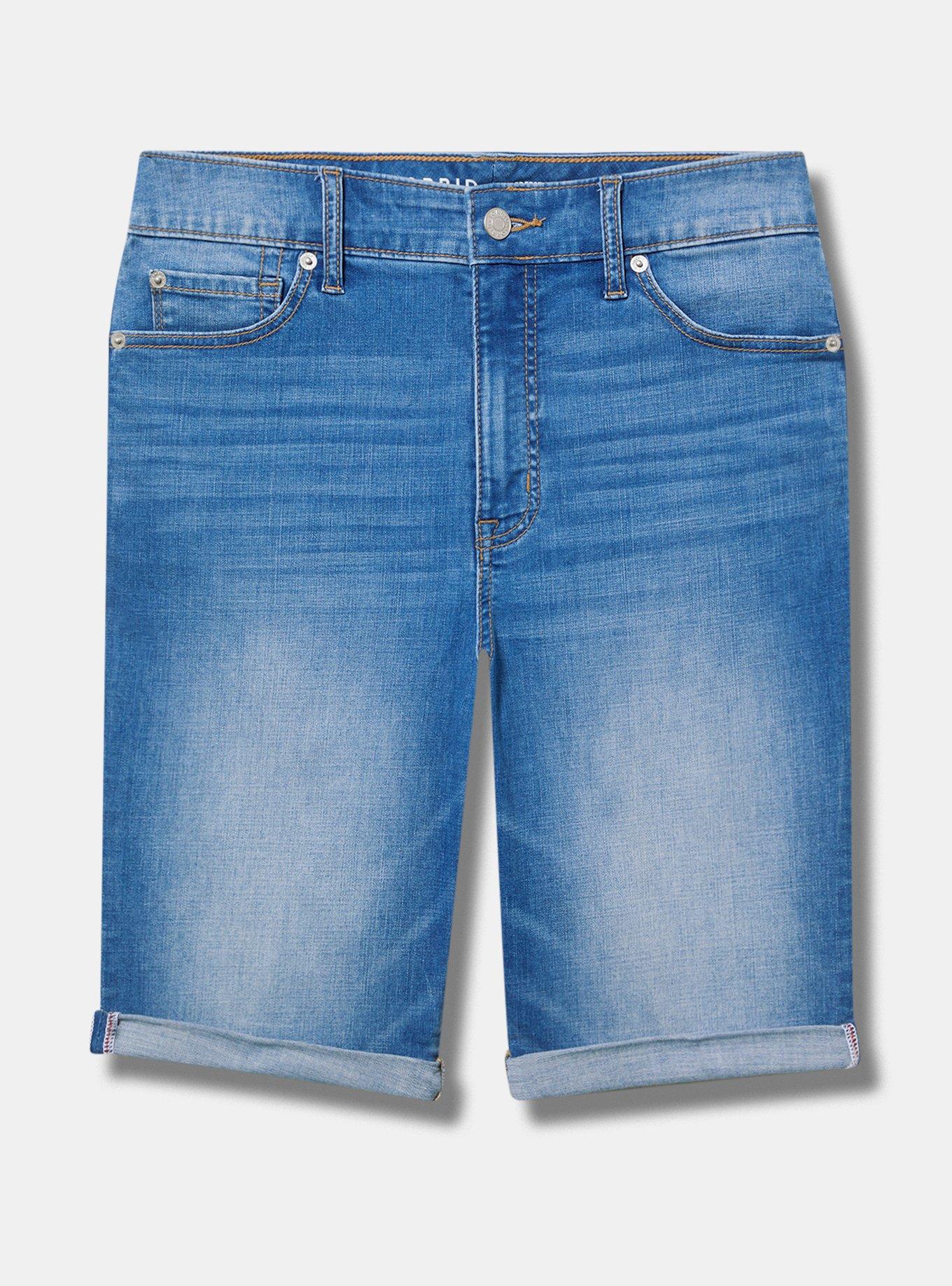 Perfect High-Rise Bermuda Short, BLUE 22, hi-res