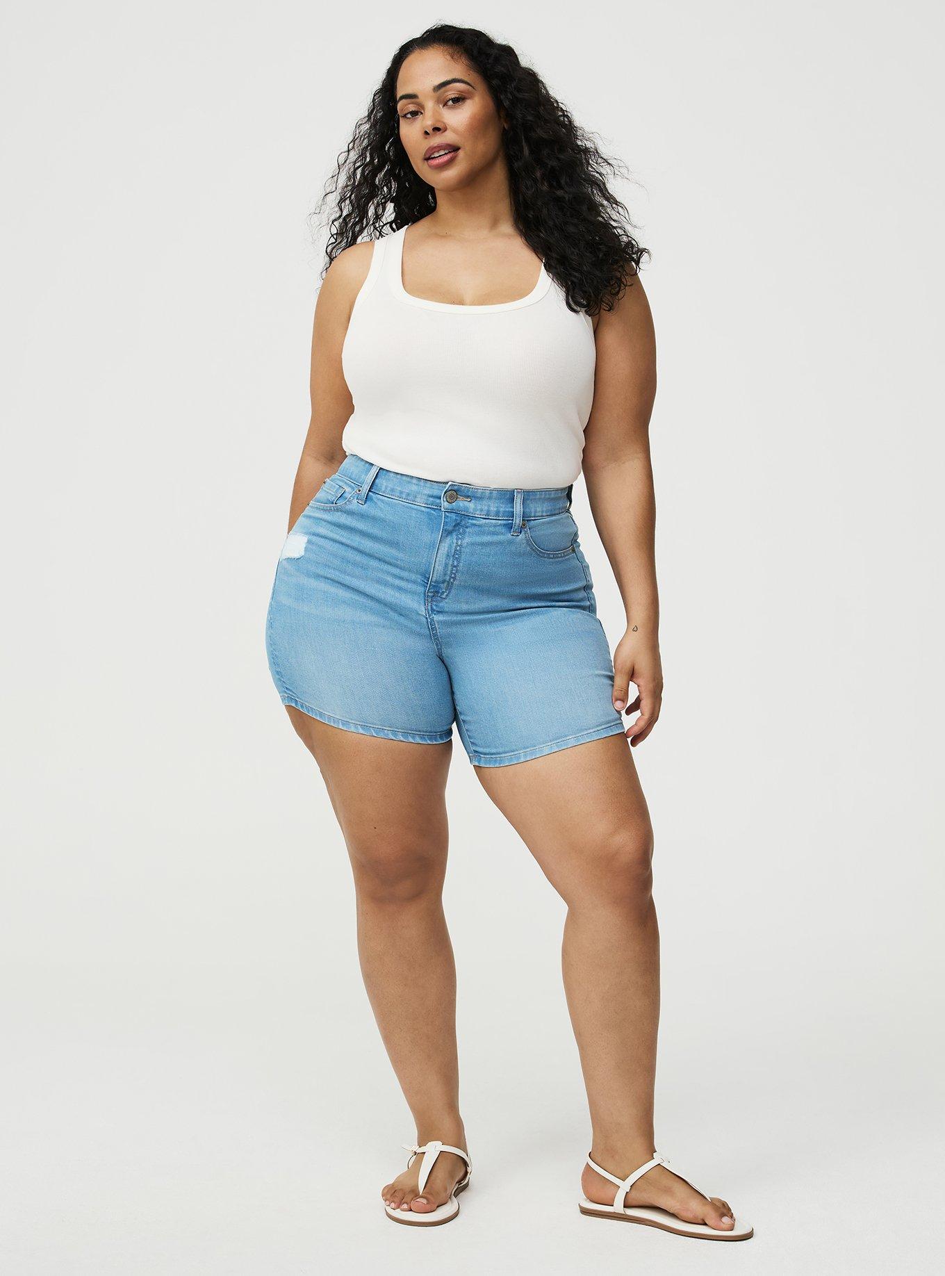 Perfect High-Rise Bermuda Short, BLUE 33, hi-res