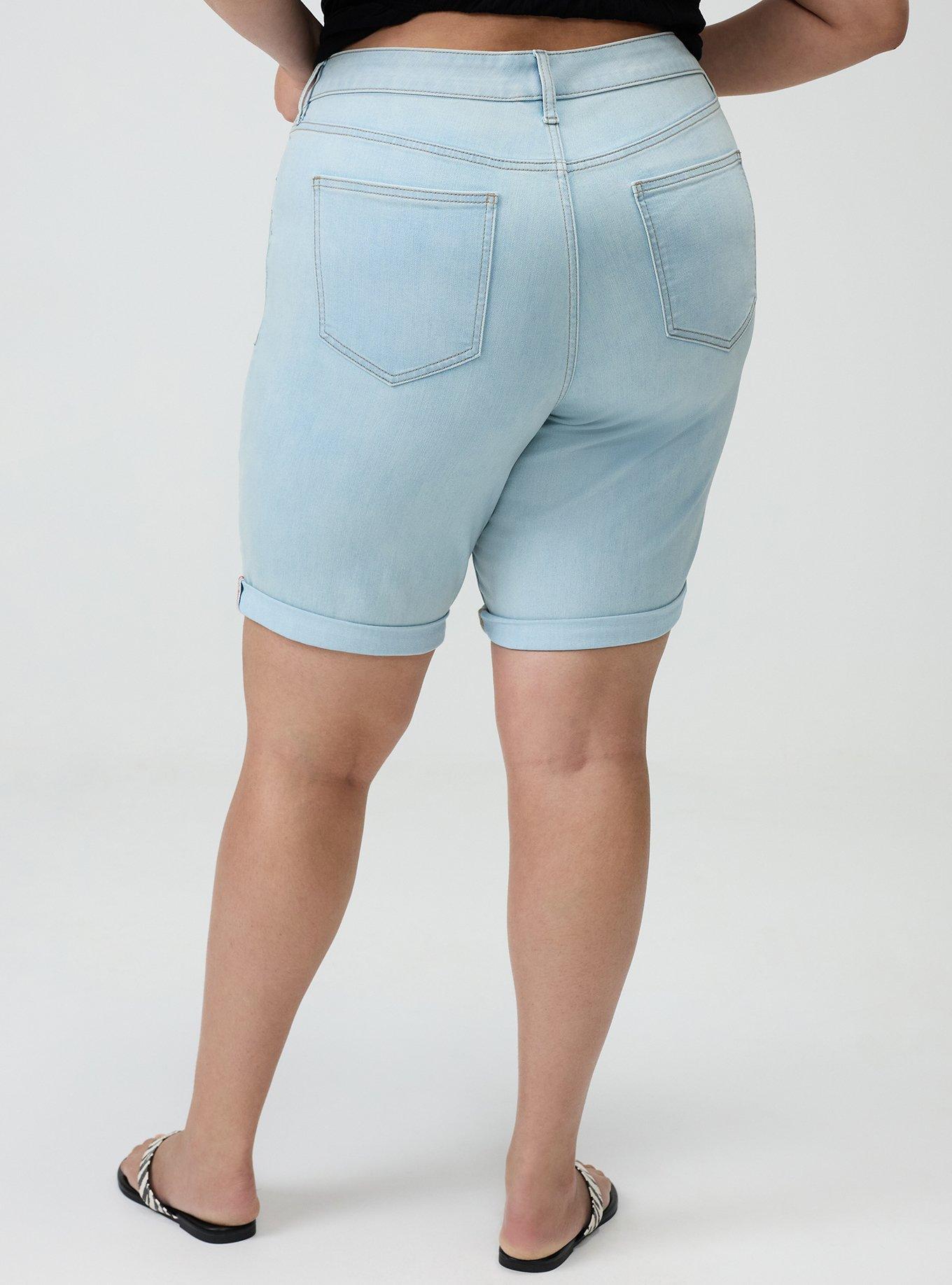 Perfect High-Rise Bermuda Short, BLUE 34, alternate
