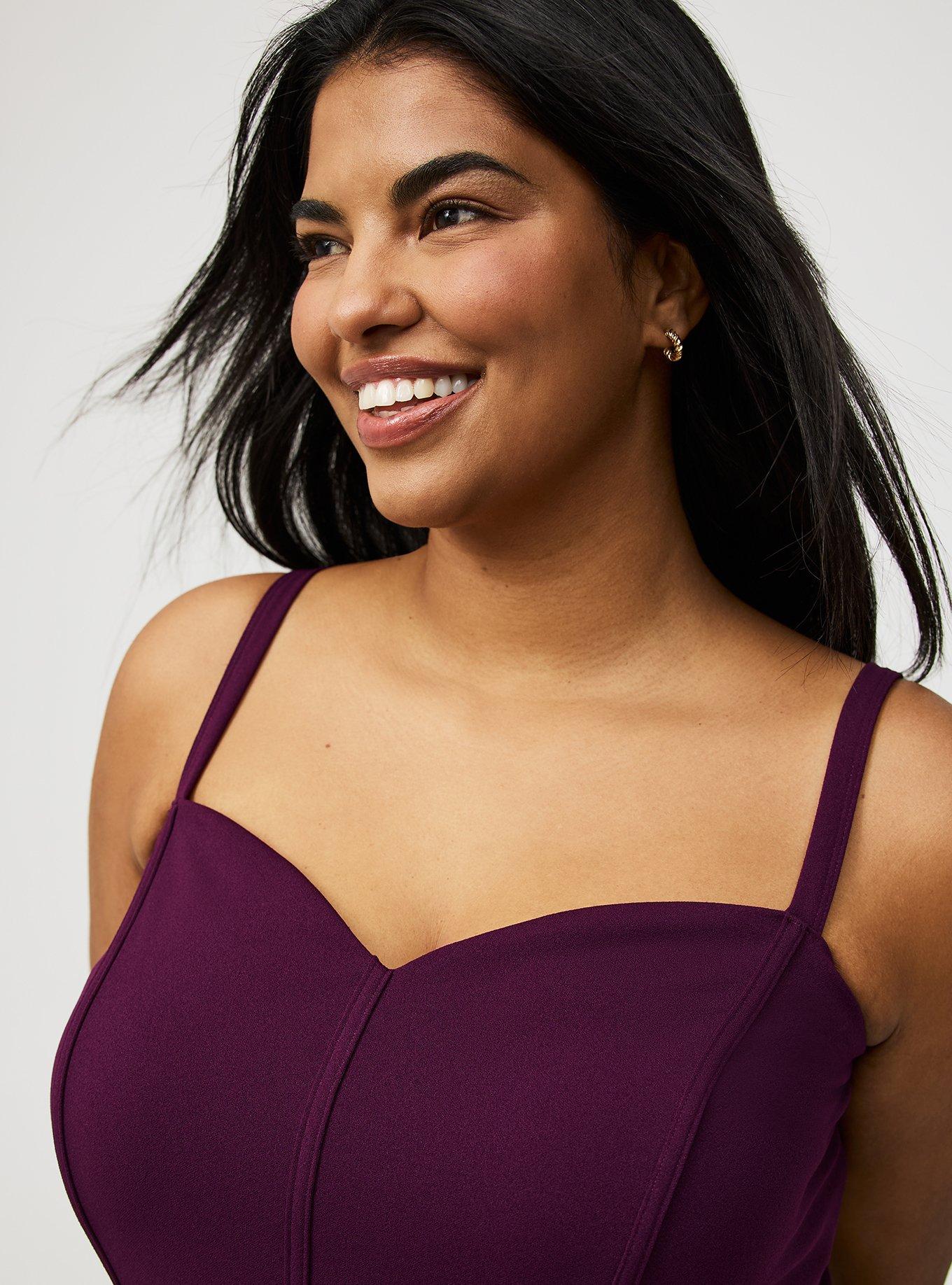 Sweetheart-Neck Wrap-Front Romper