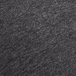 Plus Size Front-Tie Peplum Tank, CHARCOAL HEATHER GREY, swatch