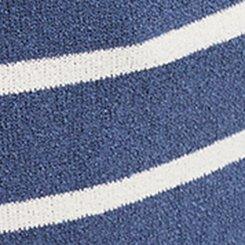 Pull-On High-Rise Short, BLUE HORIZON STRIPE, swatch