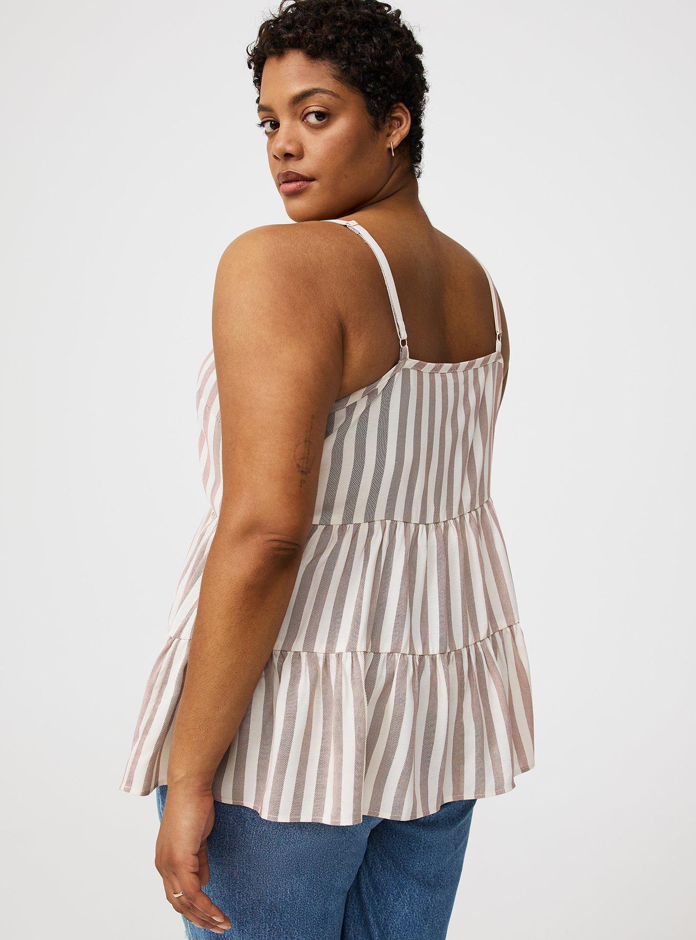 Challis Drop Waist Tiered Cami
