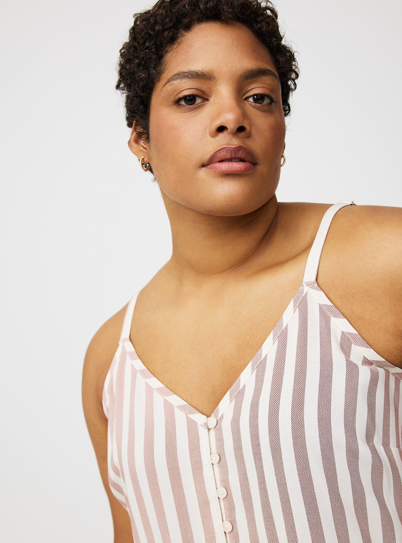 Challis Drop Waist Tiered Cami