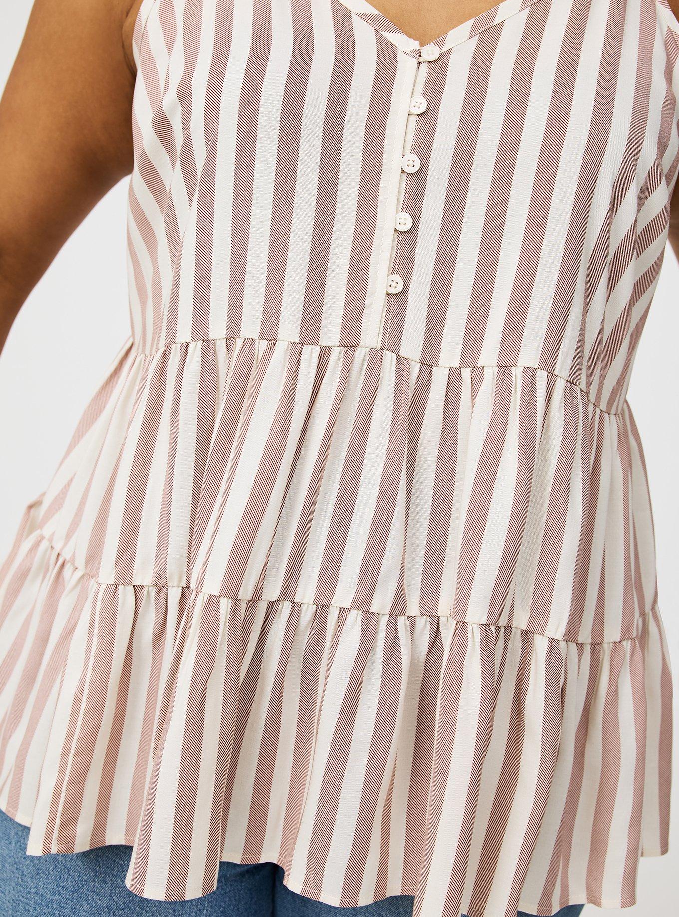 Challis Drop Waist Tiered Cami